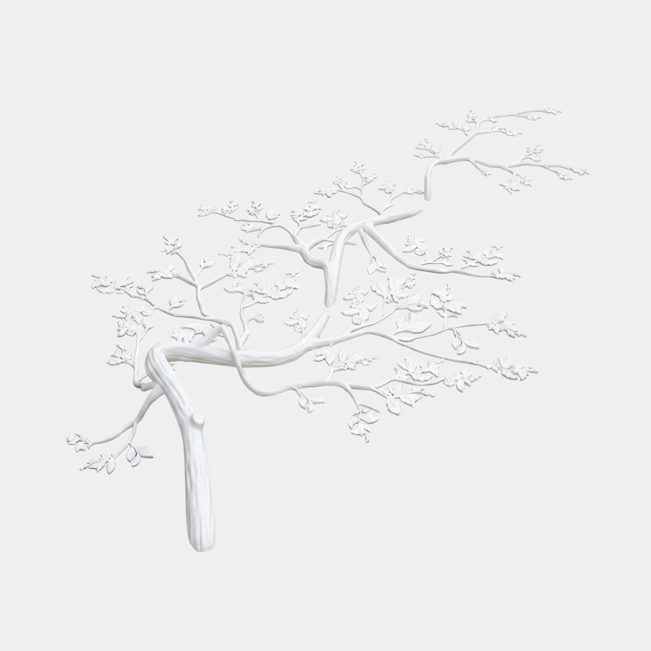 Ondine White Branch Sculpture - 240cm