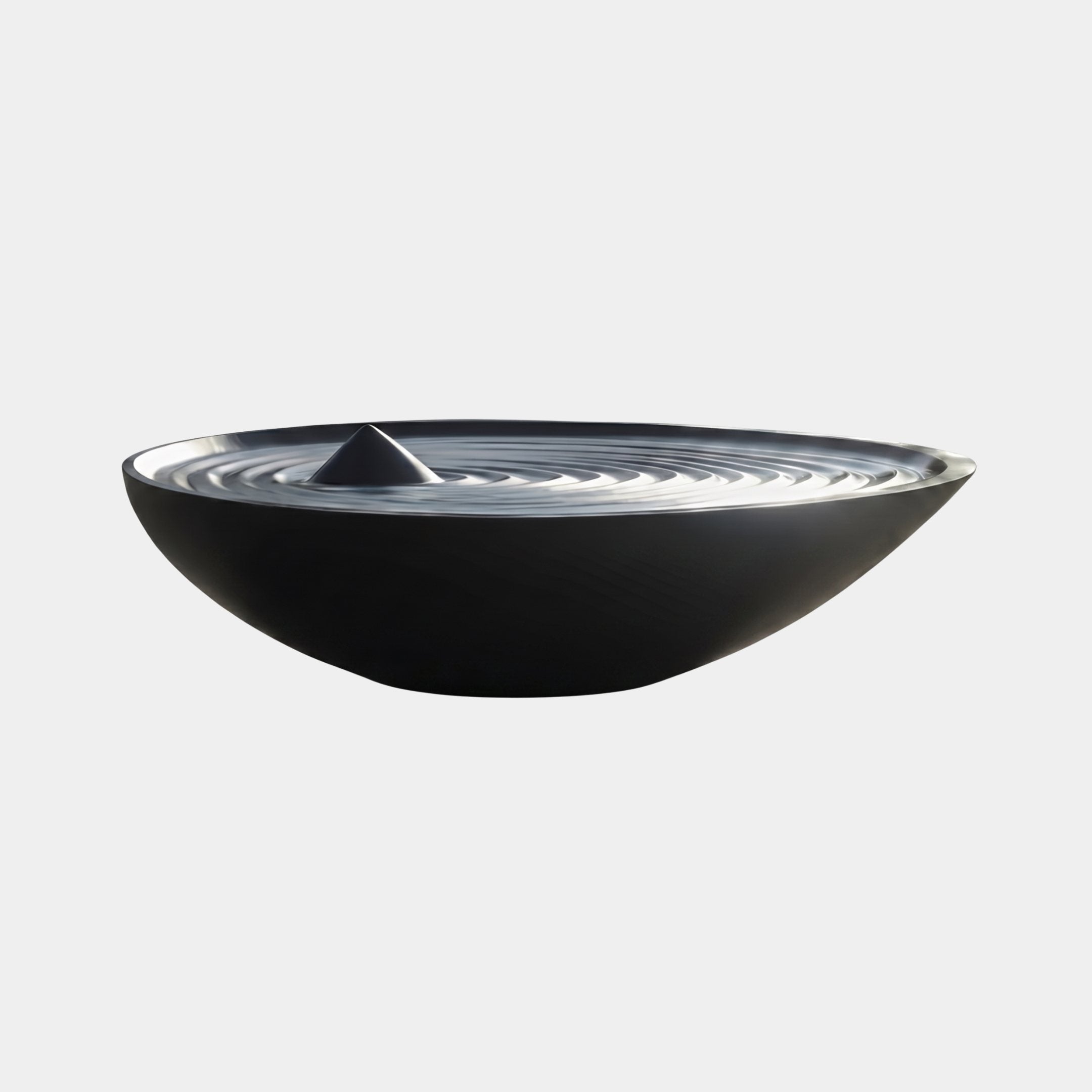 Pallas Black Bowl Sculpture - 250cm