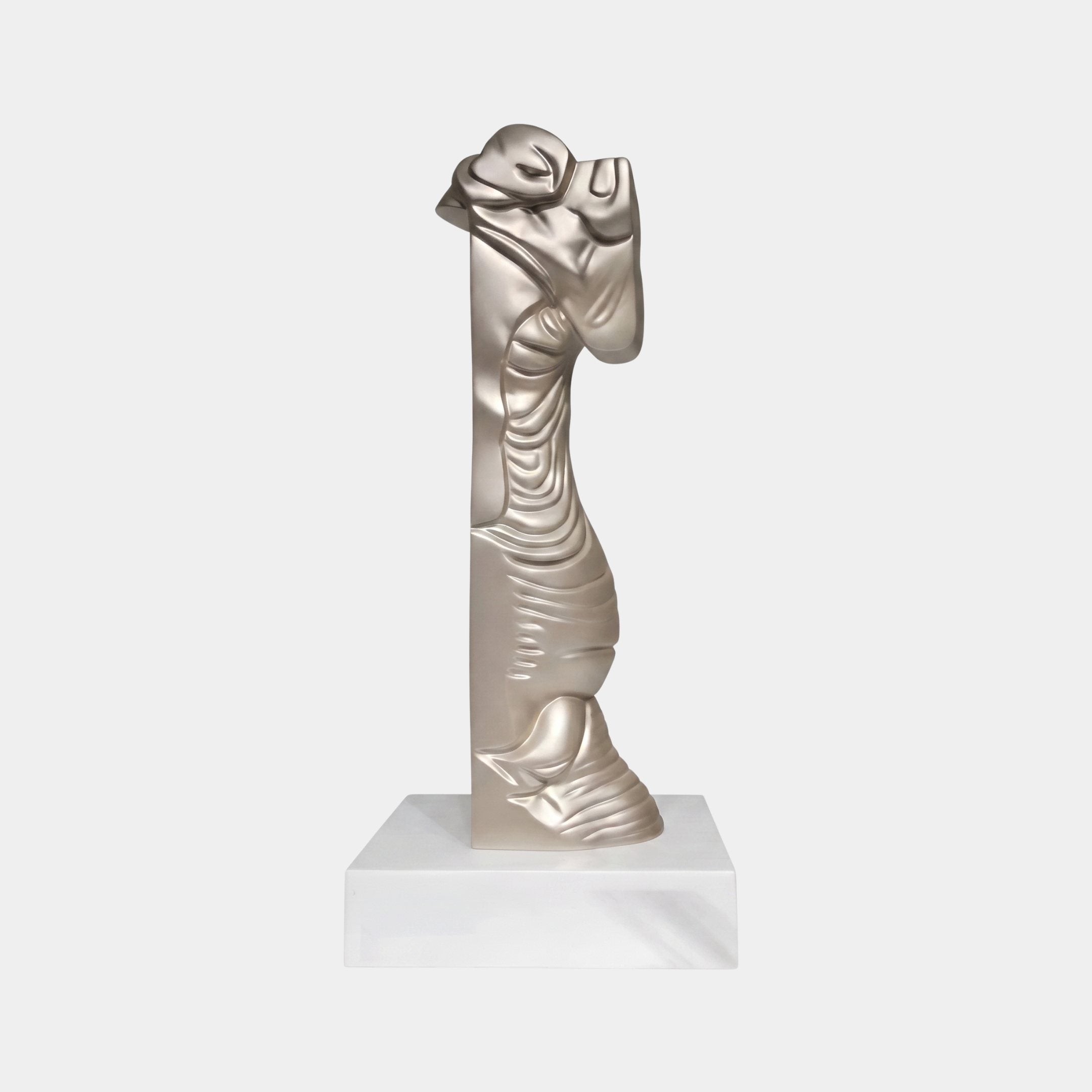 Pell Silver Abstract Sculpture - 56cm