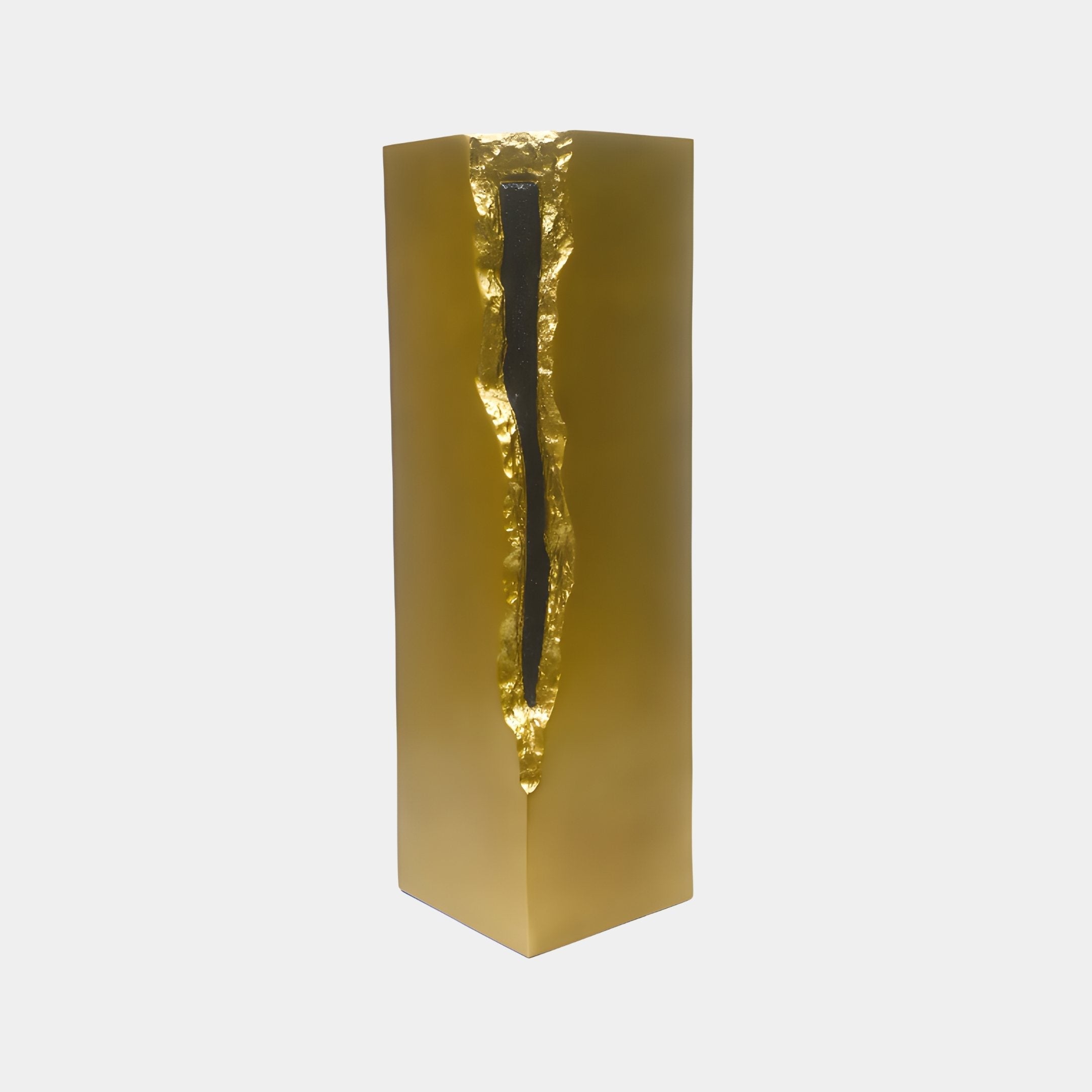 Fissure Gold Abstract Sculpture - 101cm