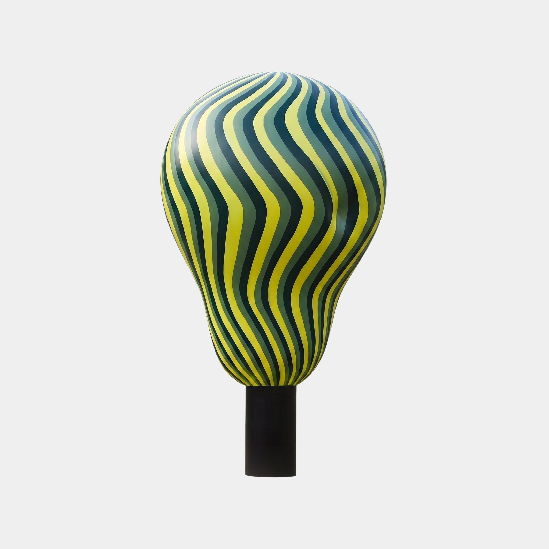 Aveton Green & Yellow Gourd Sculpture - 61cm