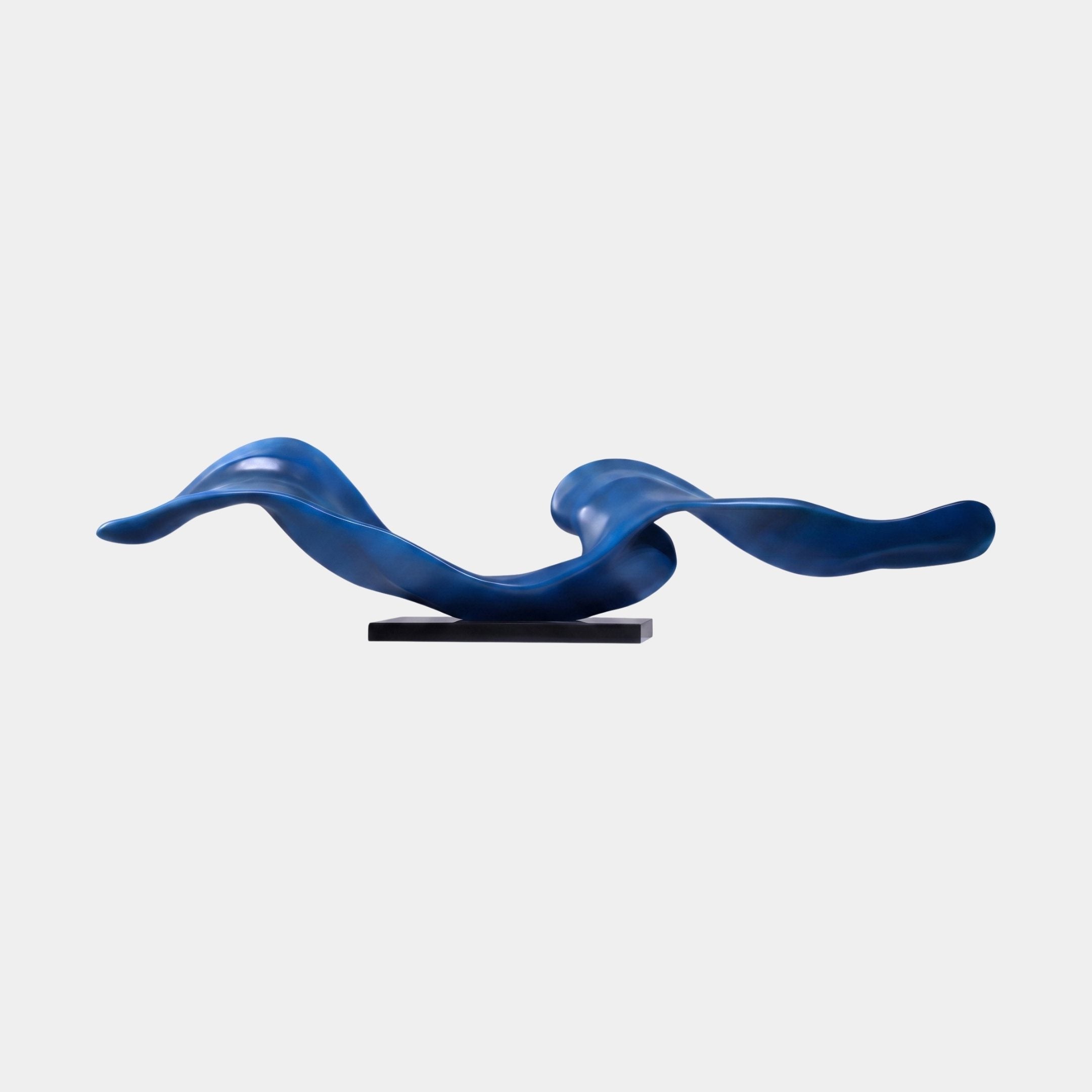 Sloane Blue Abstract Sculpture - 200cm