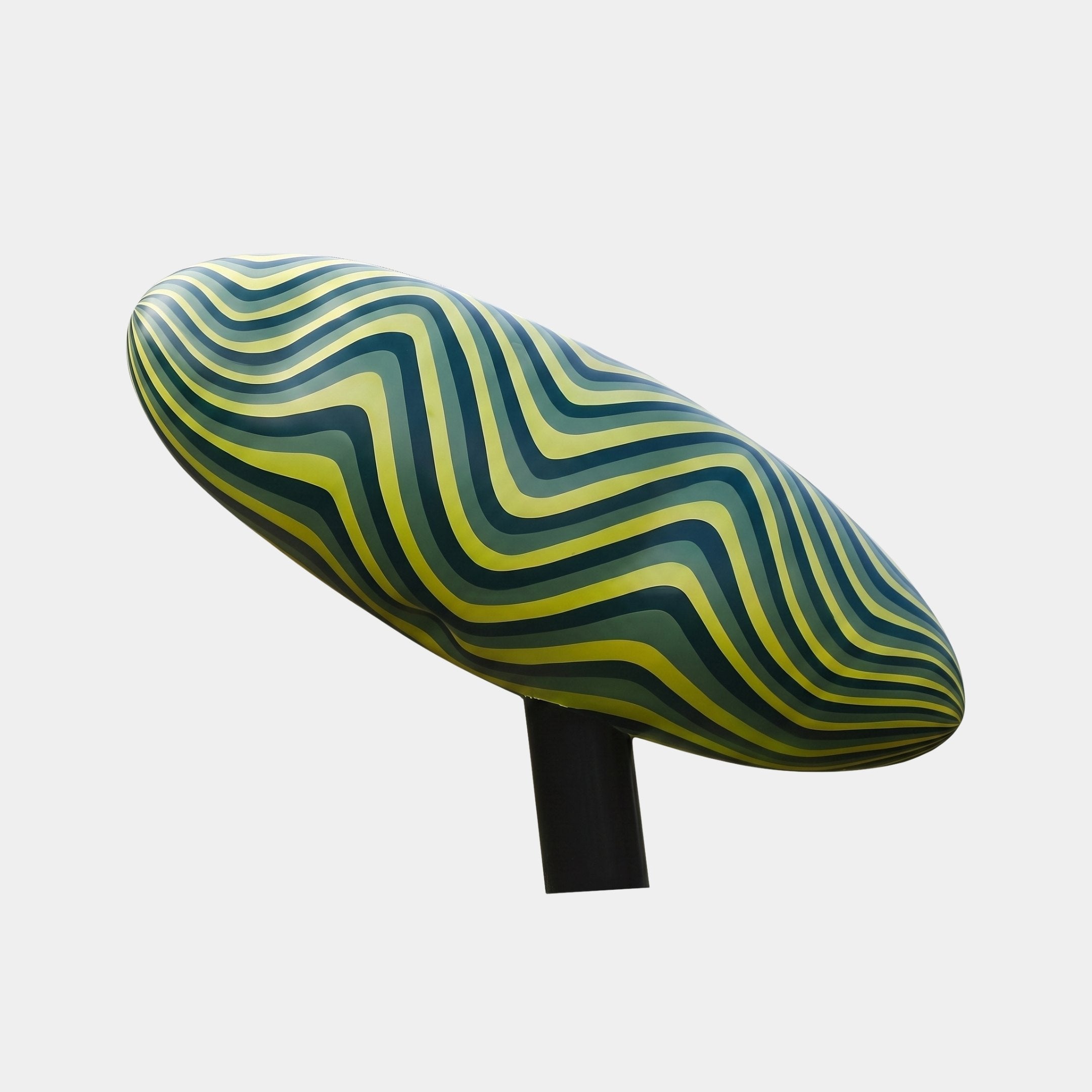 Barcombe Green & Yellow Gourd Sculpture - 56cm