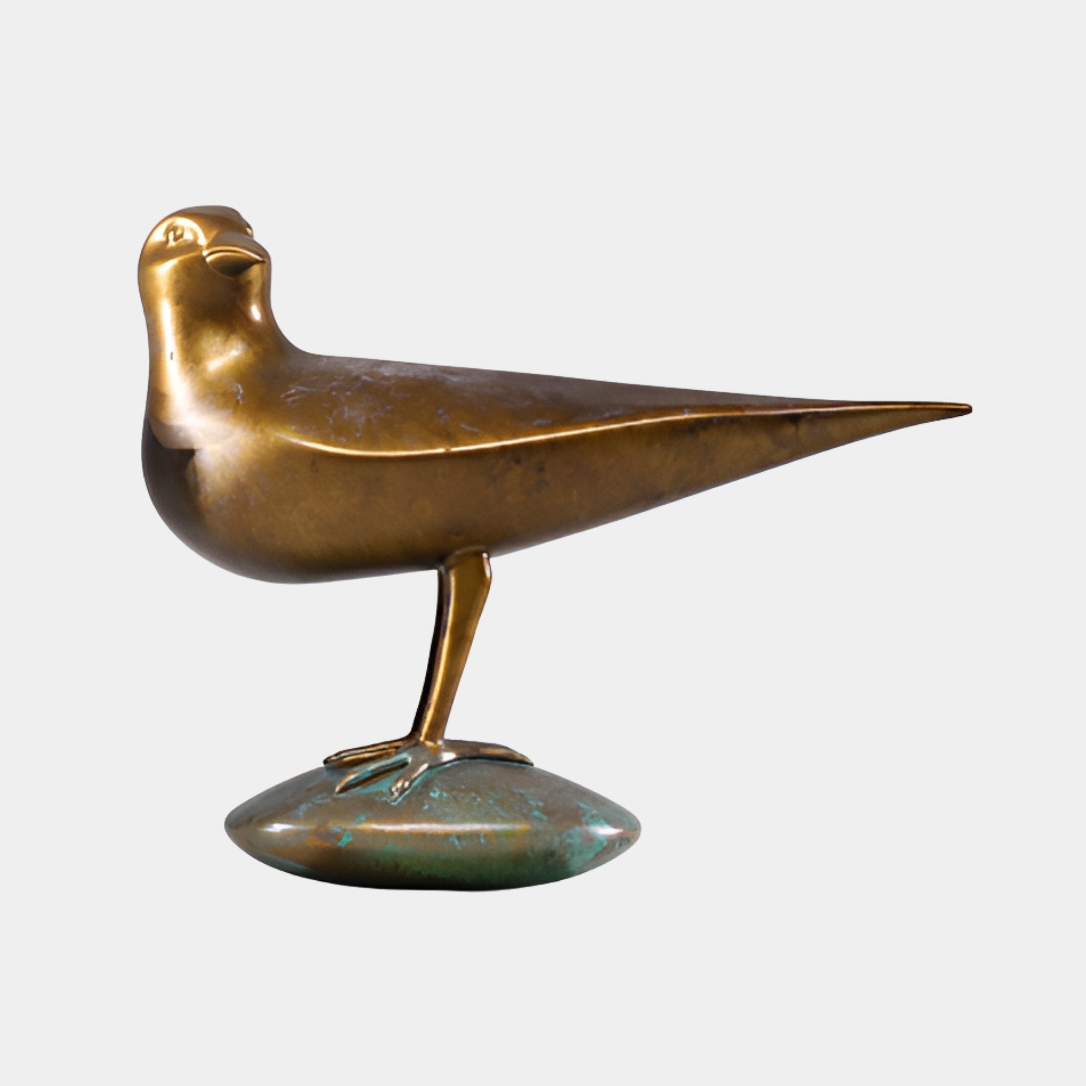 Caradoc Bronze Bird Sculpture - 44cm
