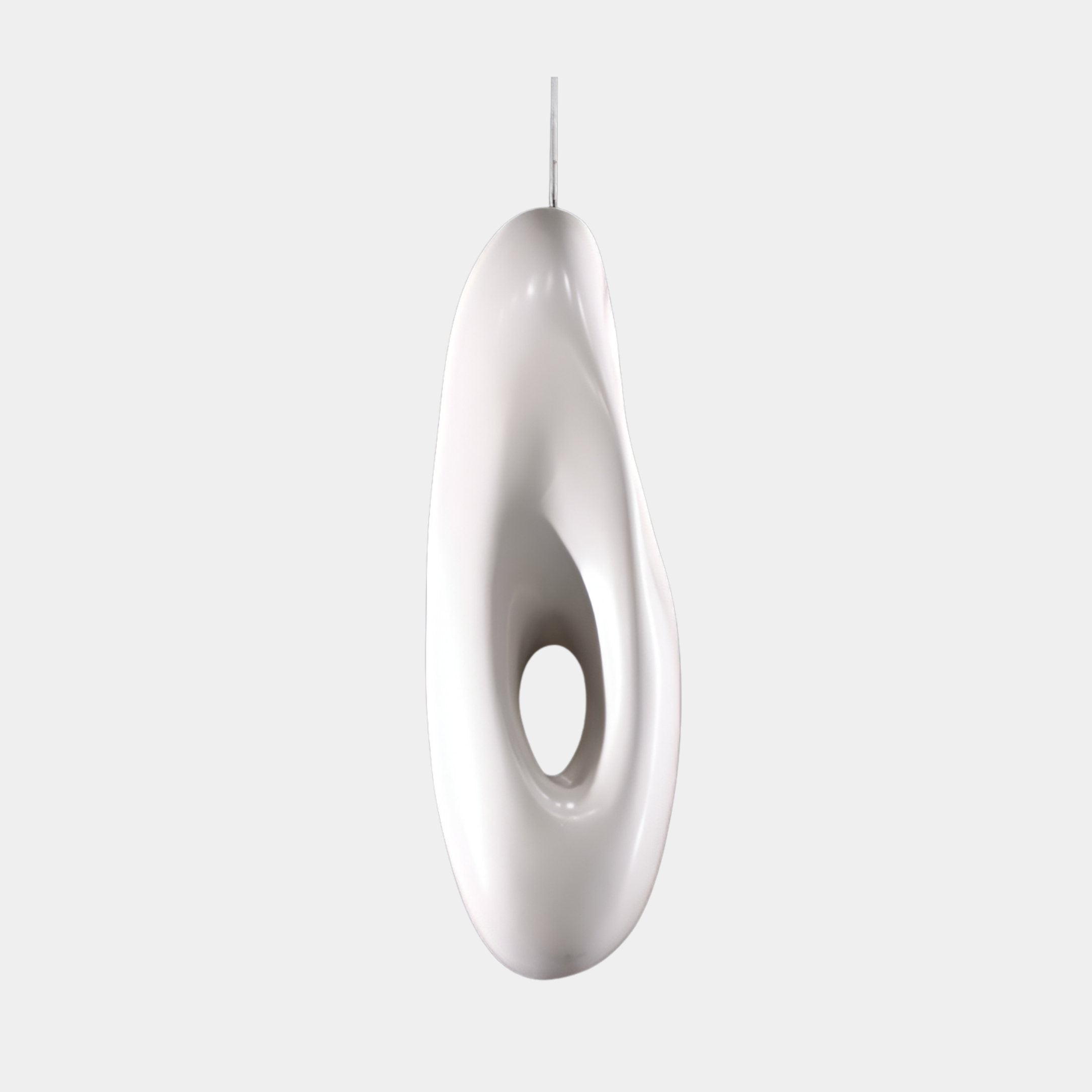 Damson White Hanging Sculpture - 60cm