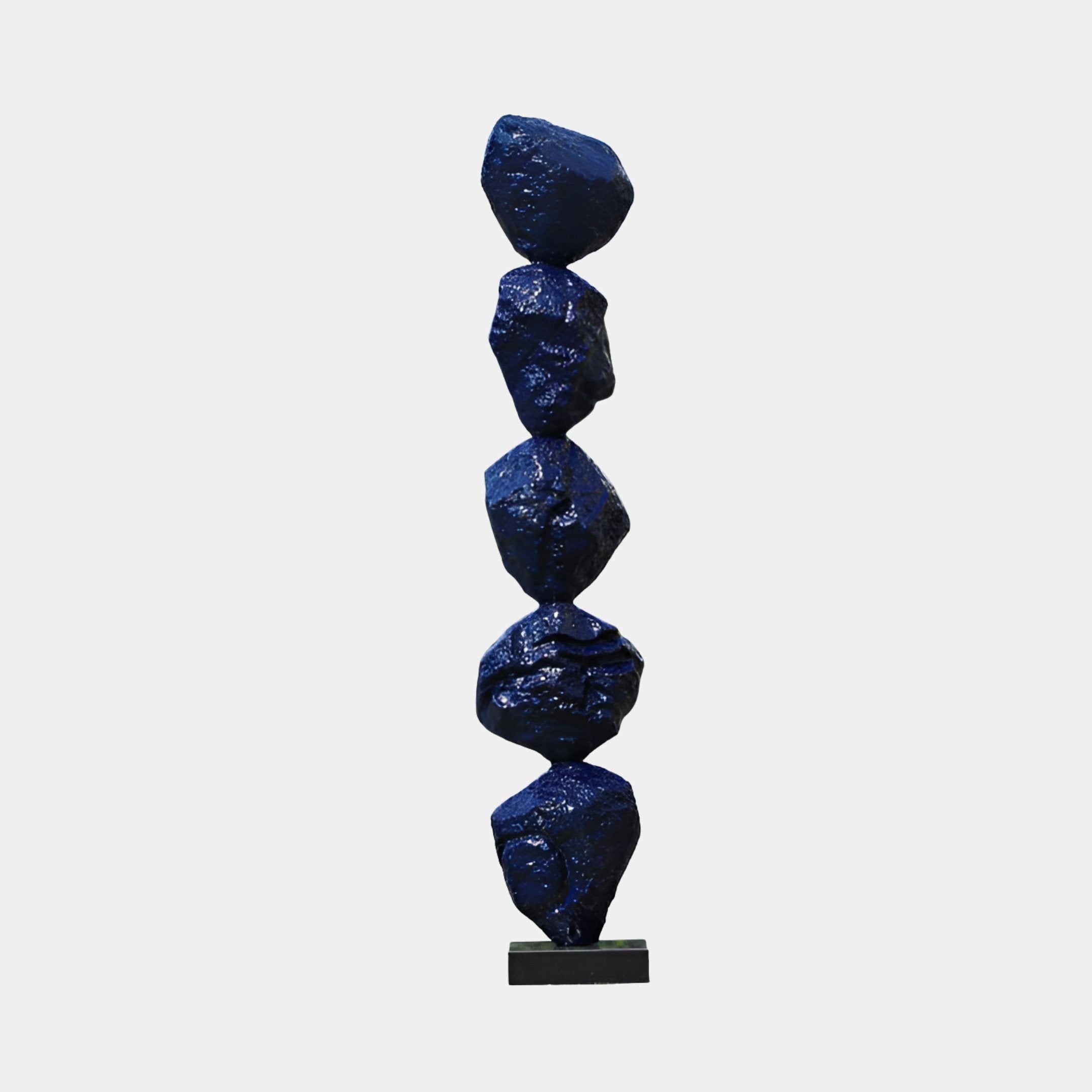 Eira Blue Abstract Sculpture - 156cm