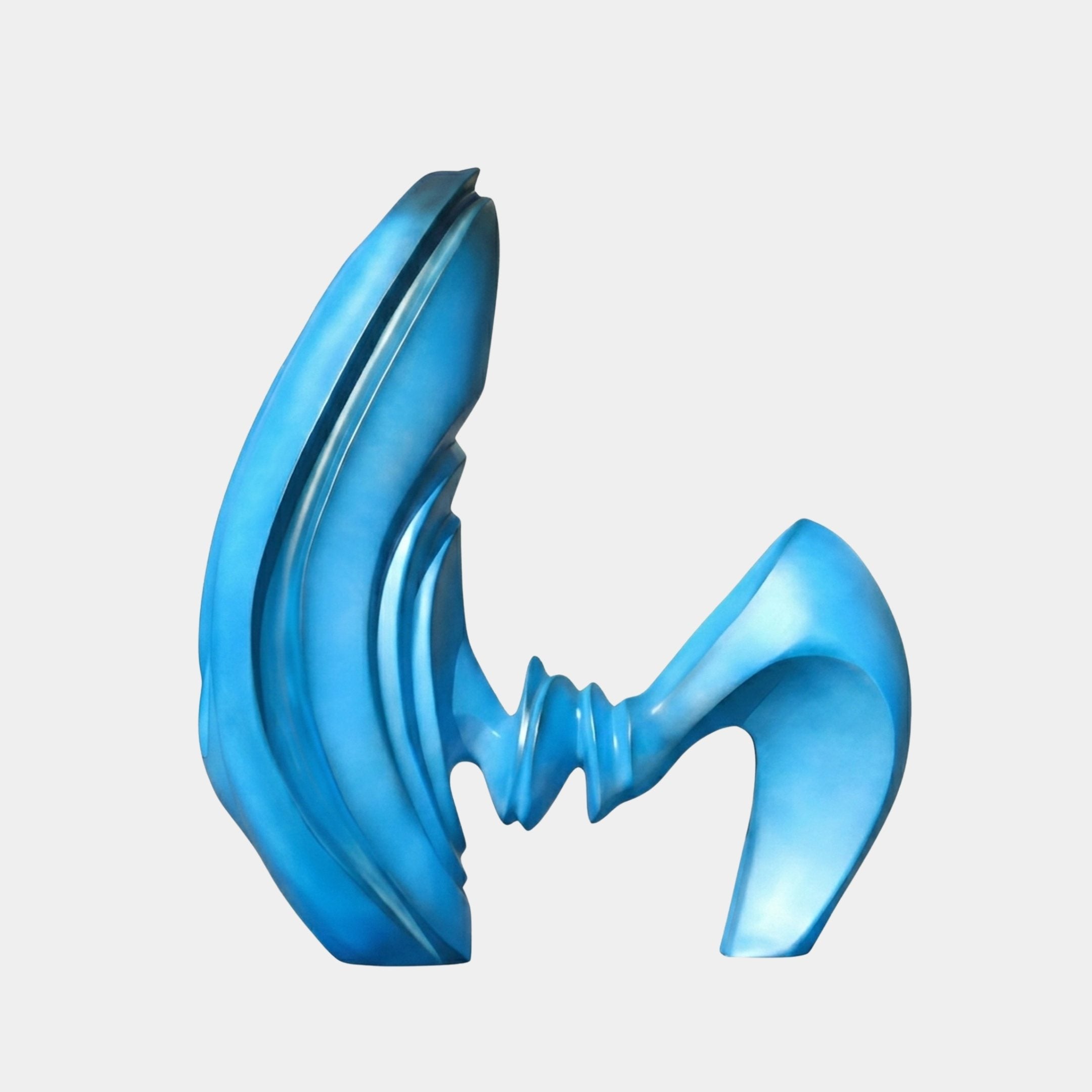 Faelan Blue Organic Sculpture - 150cm