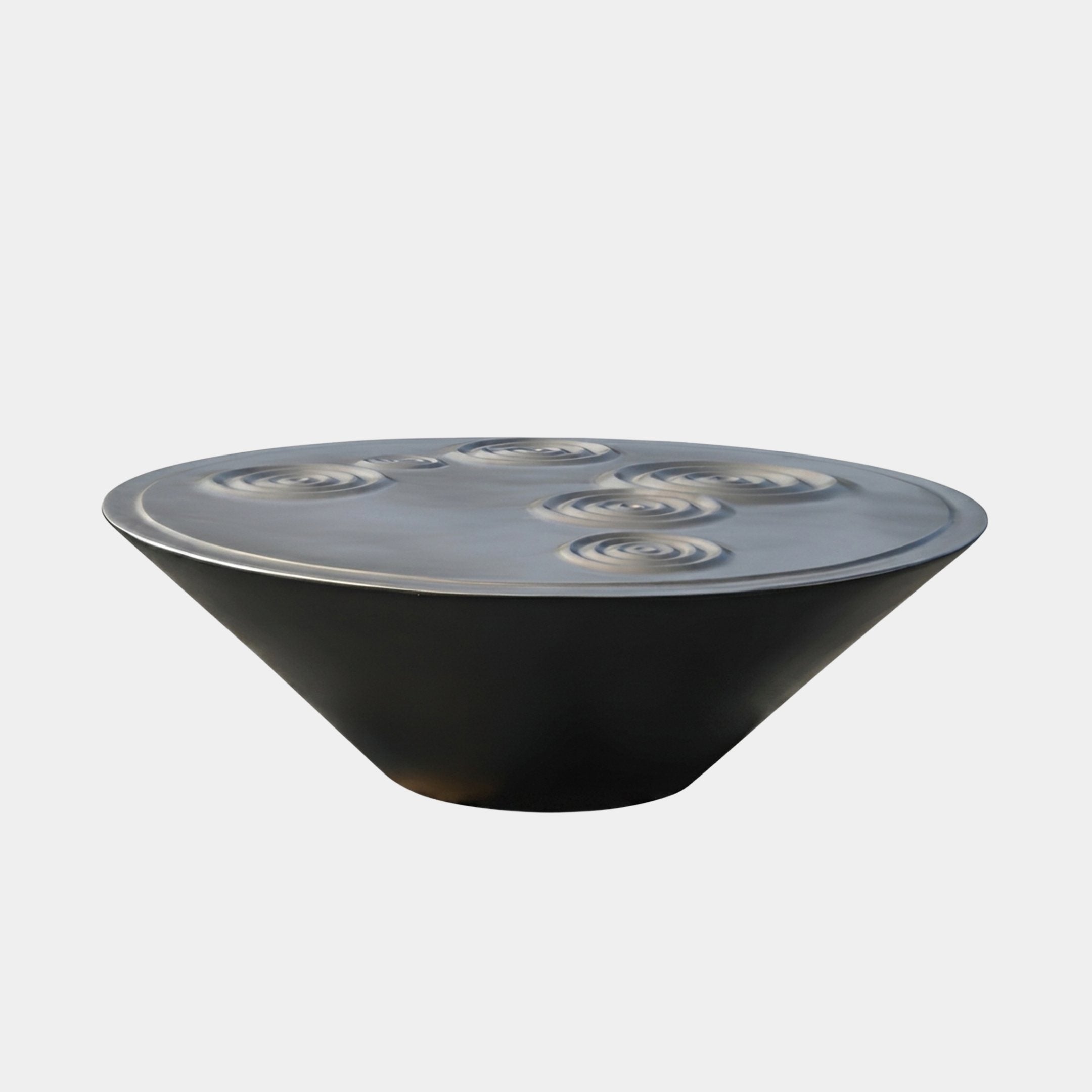 Lindis Black Bowl Sculpture - 135cm