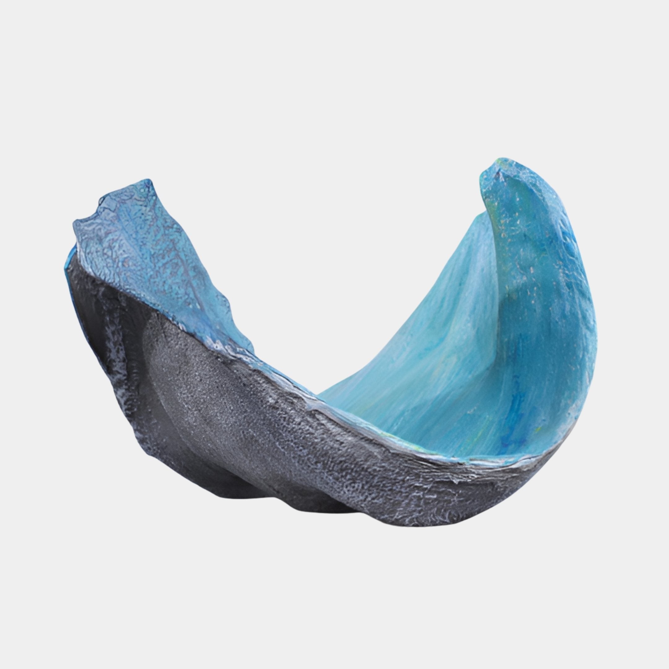 Pendle Blue & Grey Organic Sculpture - 50cm