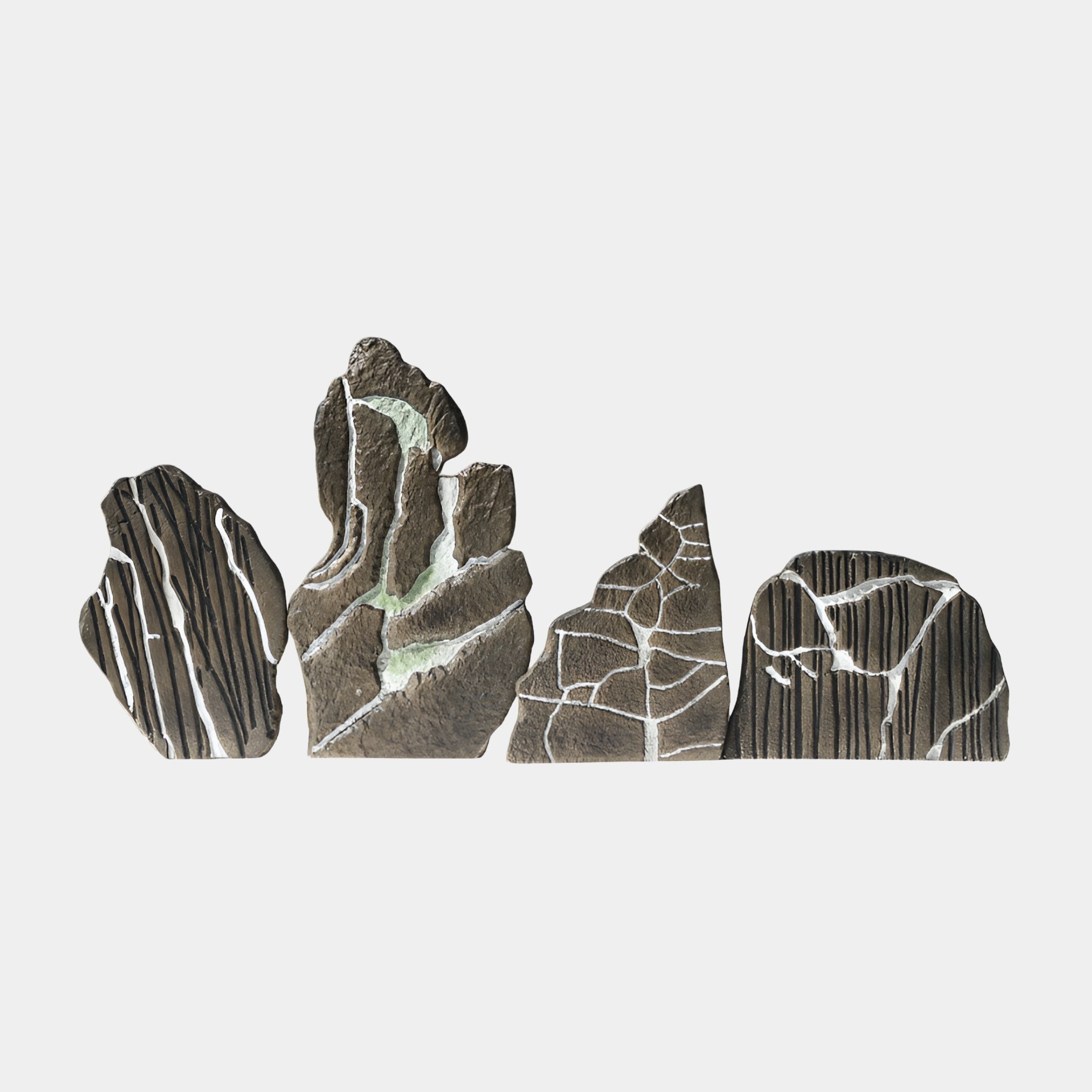 Perrin Grey Rock Sculpture - 126cm