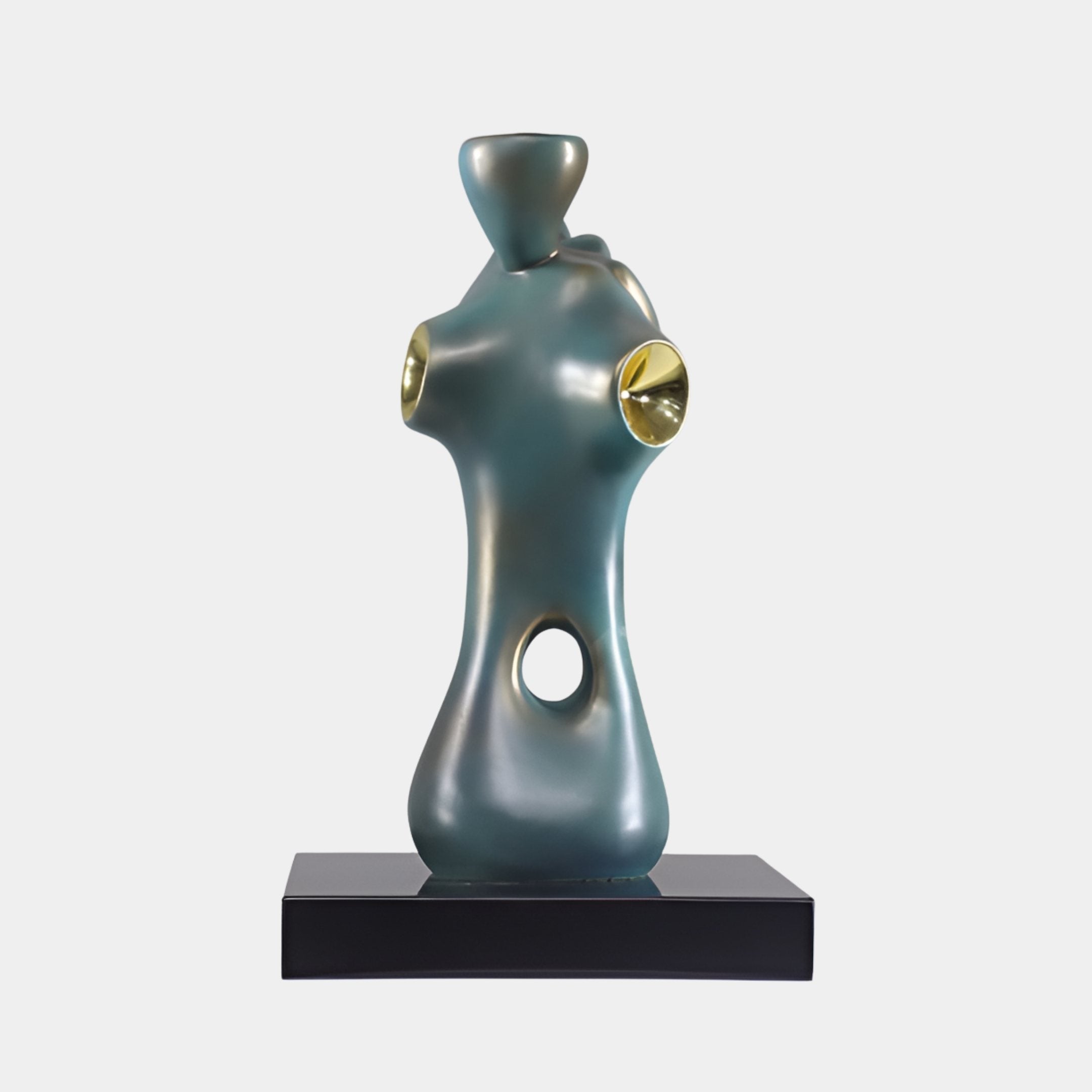 Renton Green Figure Sculpture - 59cm