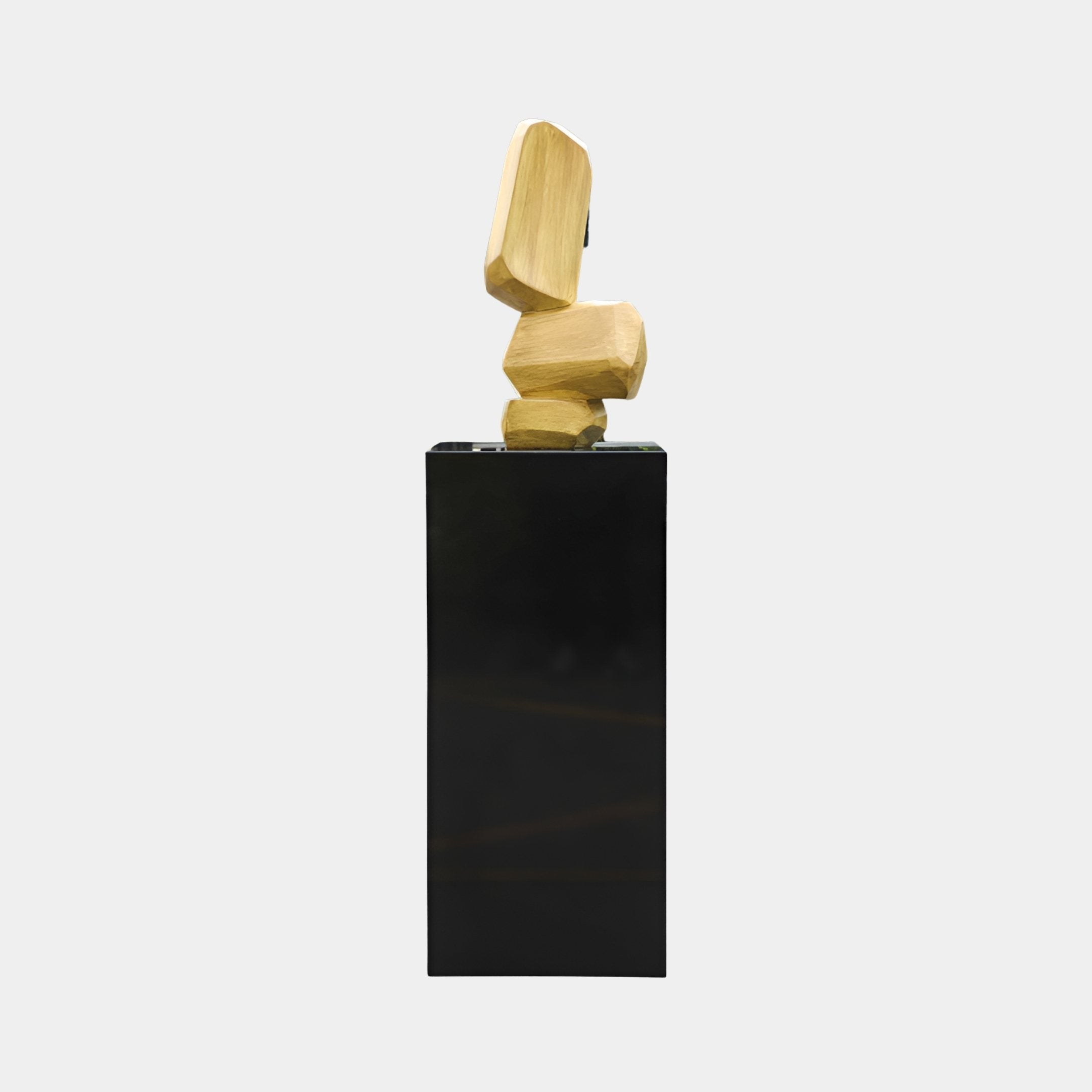 Saxon Gold Abstract Sculpture - 180cm
