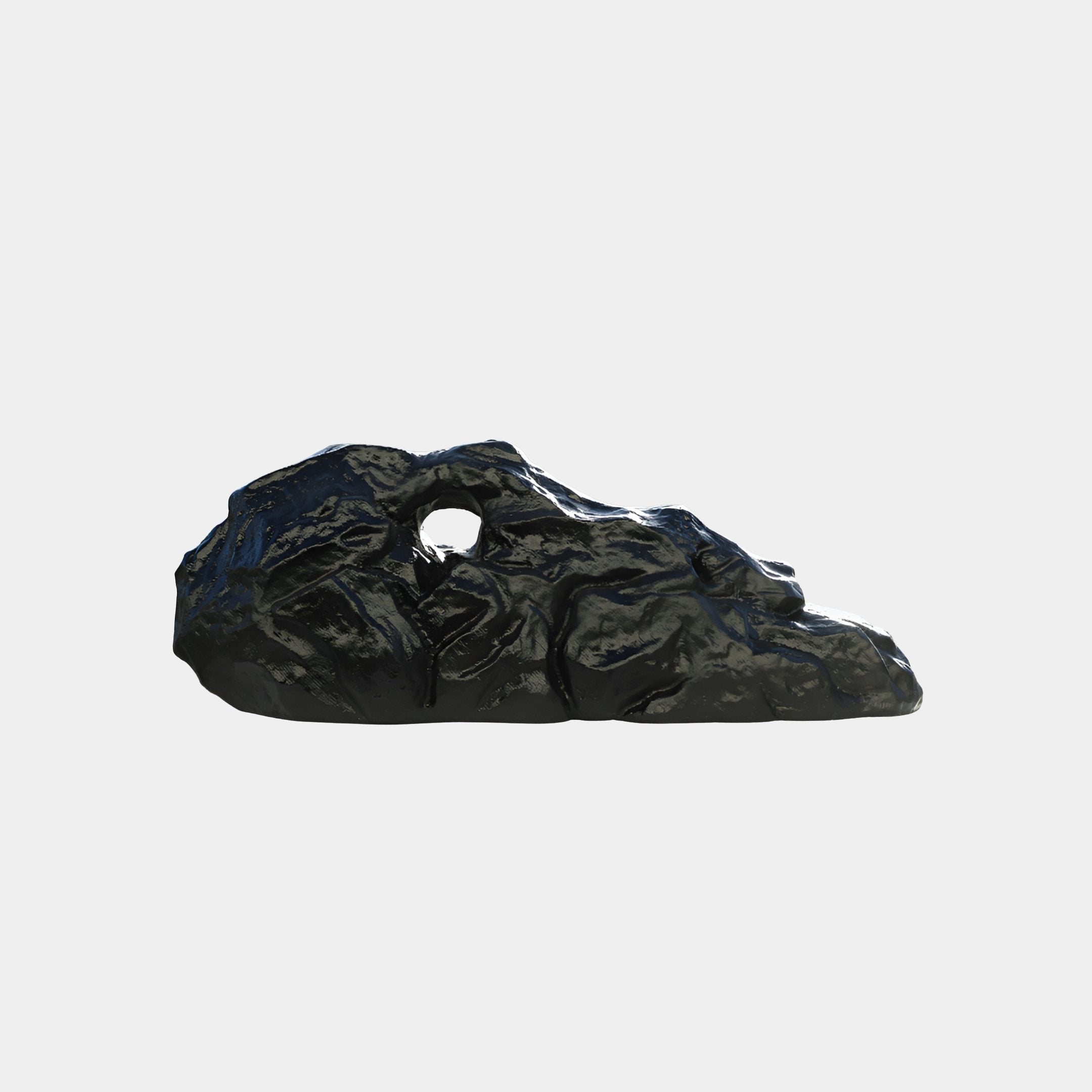 Verity Black Rock Sculpture - 200cm