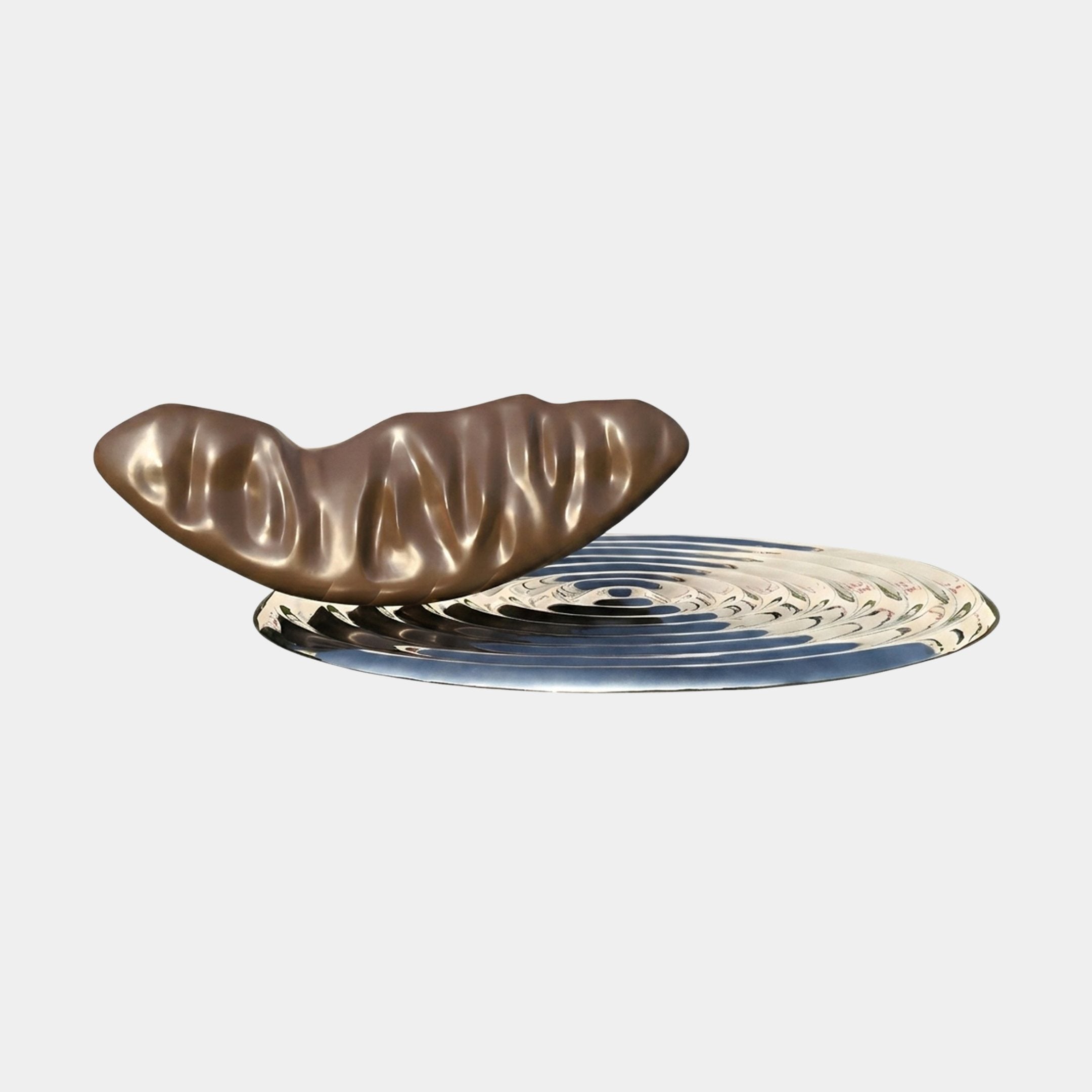 Kynance Bronze & Grey Organic Sculpture - 158cm