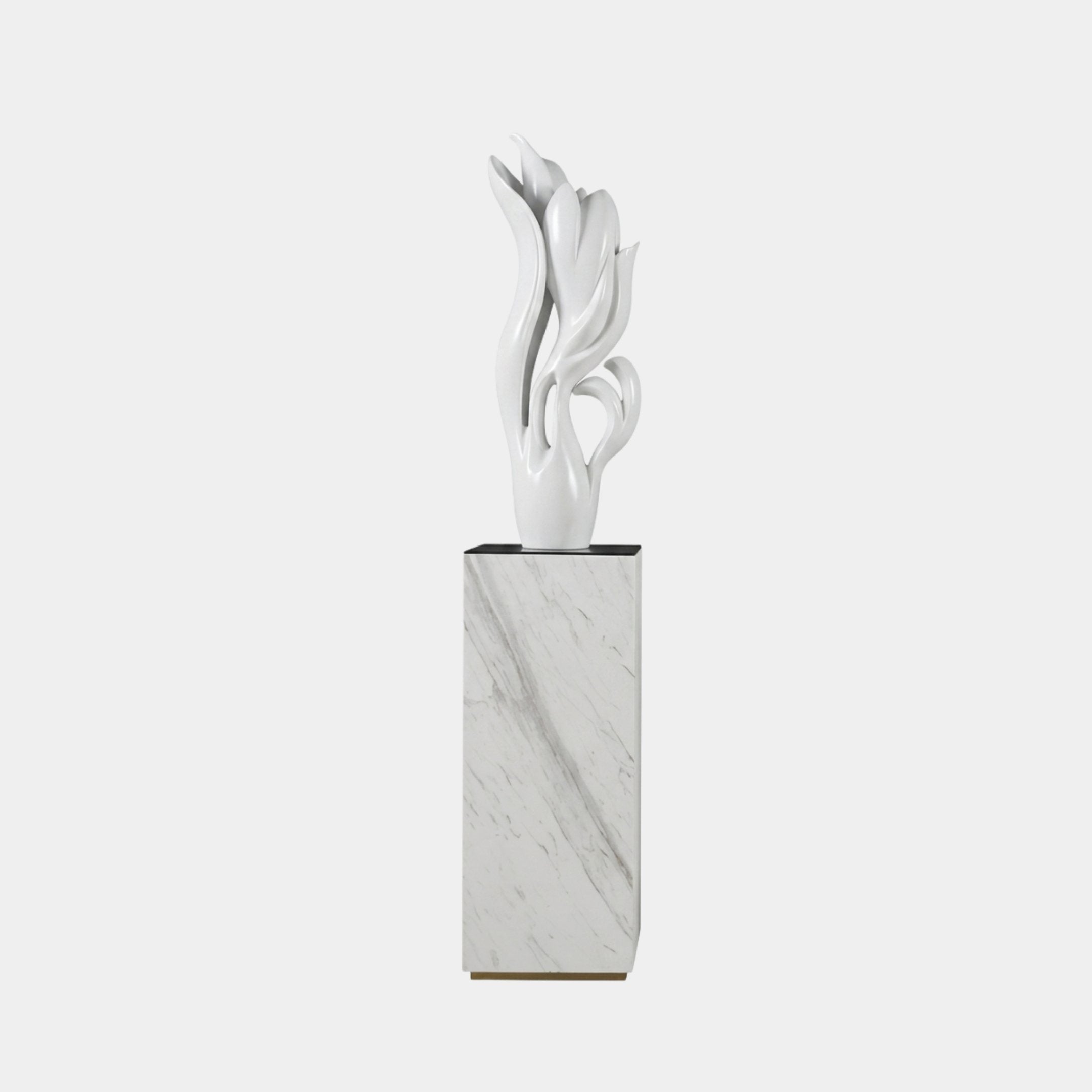 Marrick Silver Organic Sculpture - 200cm