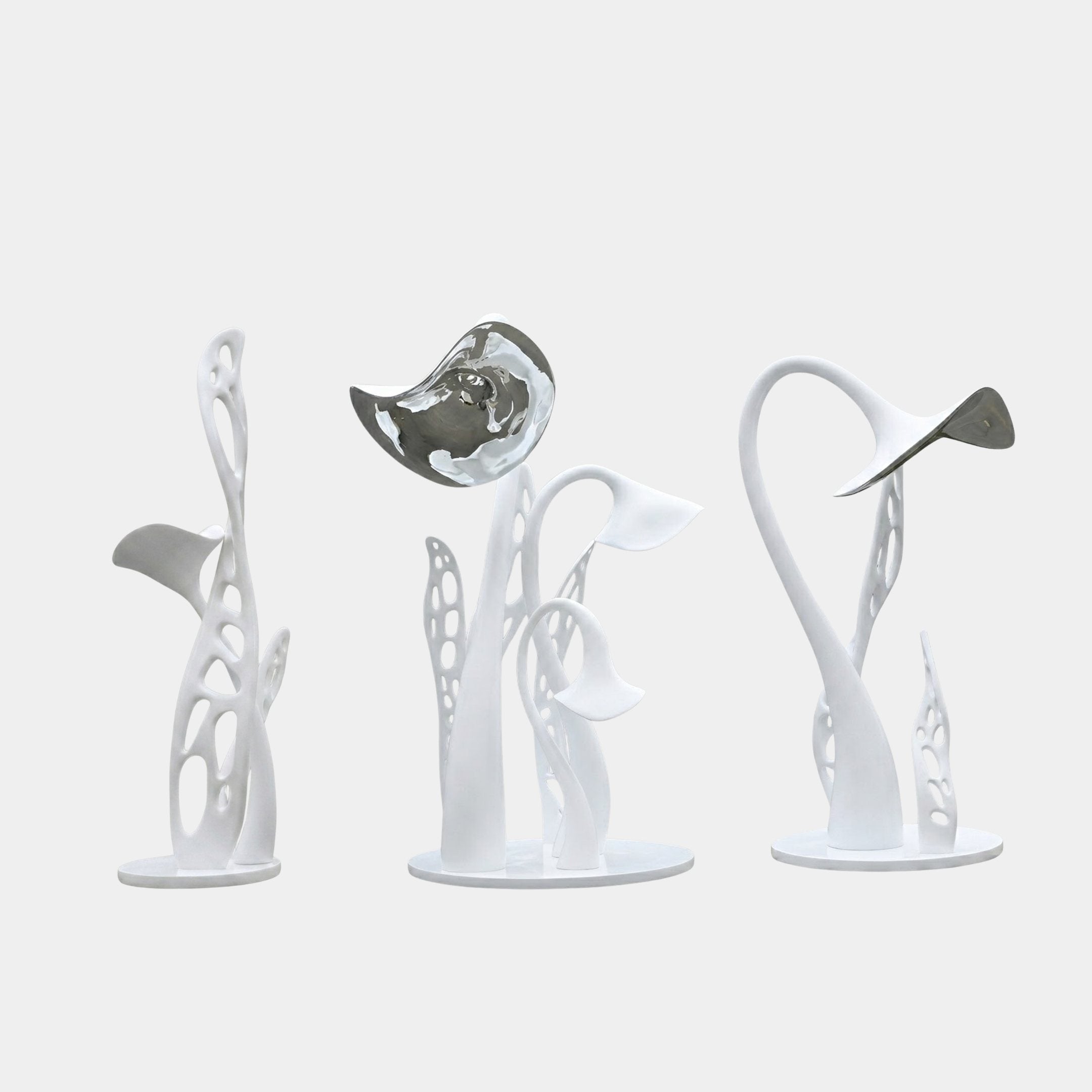 Linkenholt White Figure Sculpture - 97–276cm