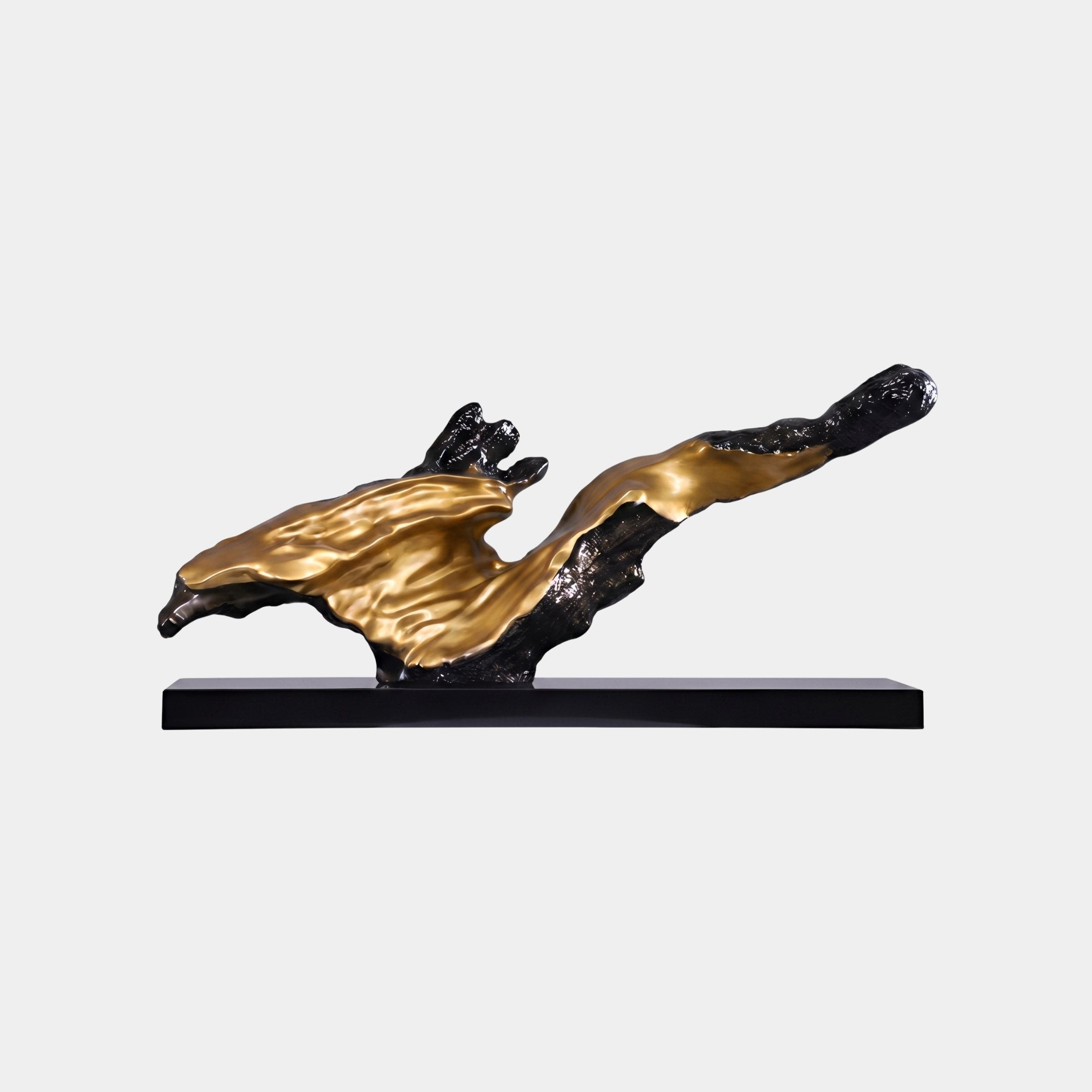 Brackley Gold Organic Sculpture - 120cm