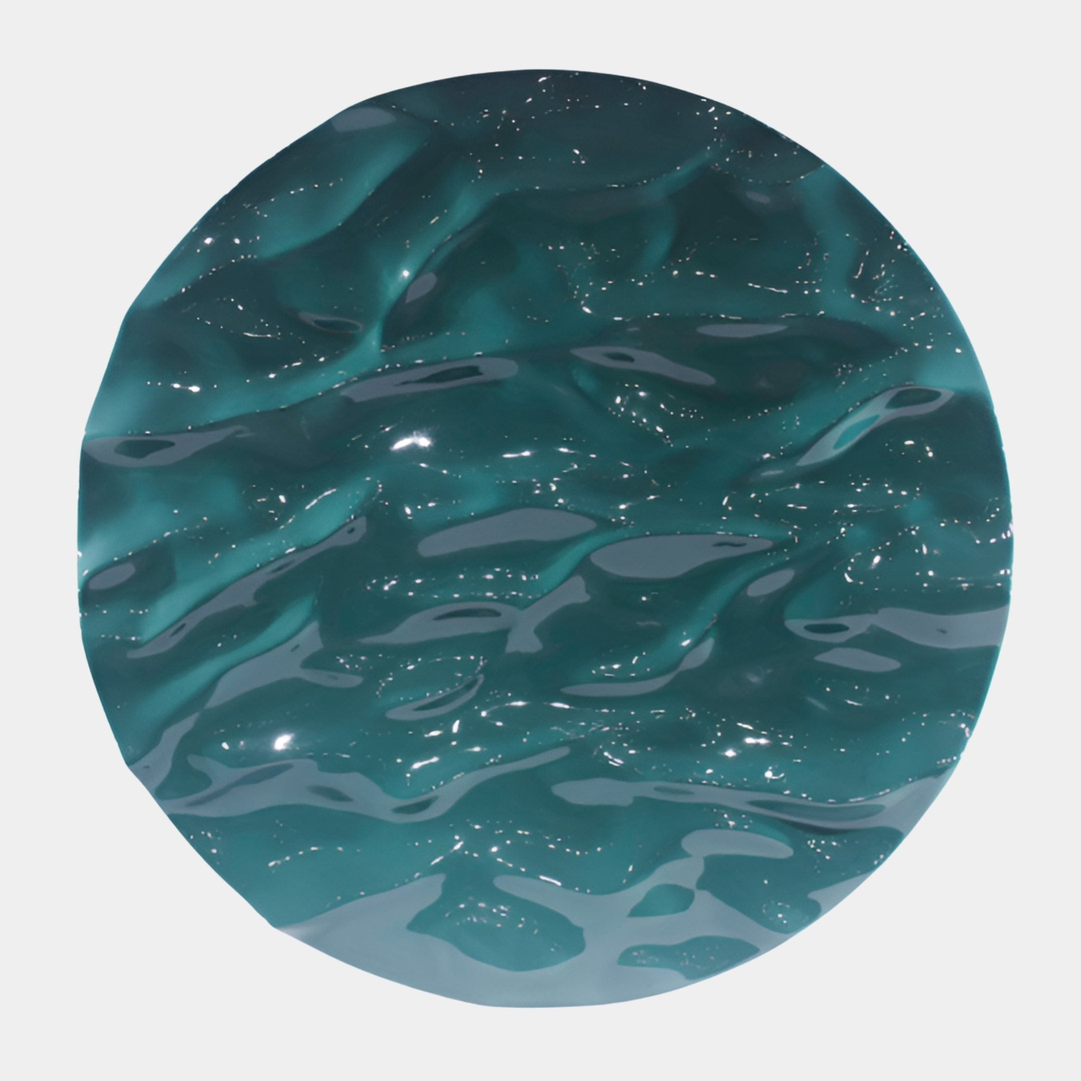 Cendric Green Abstract Wall Art - 100cm