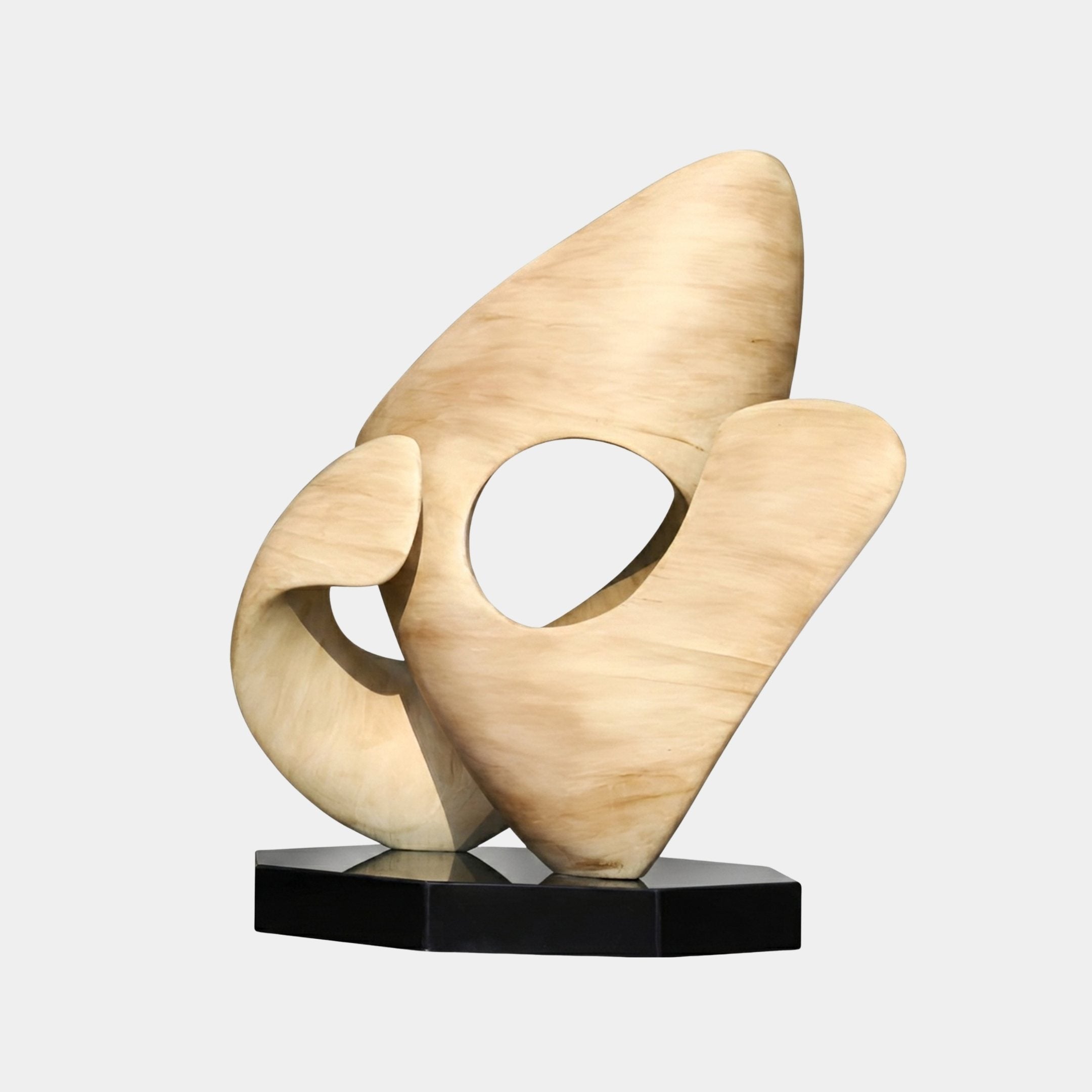 Endellion Beige Organic Sculpture - 108cm