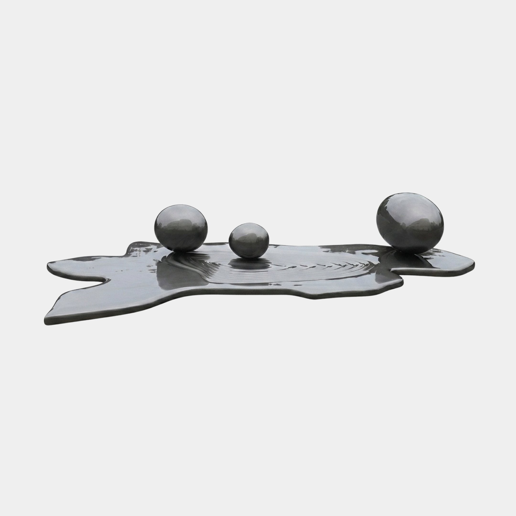 Pemberton Silver Modern Sculpture - 27cm