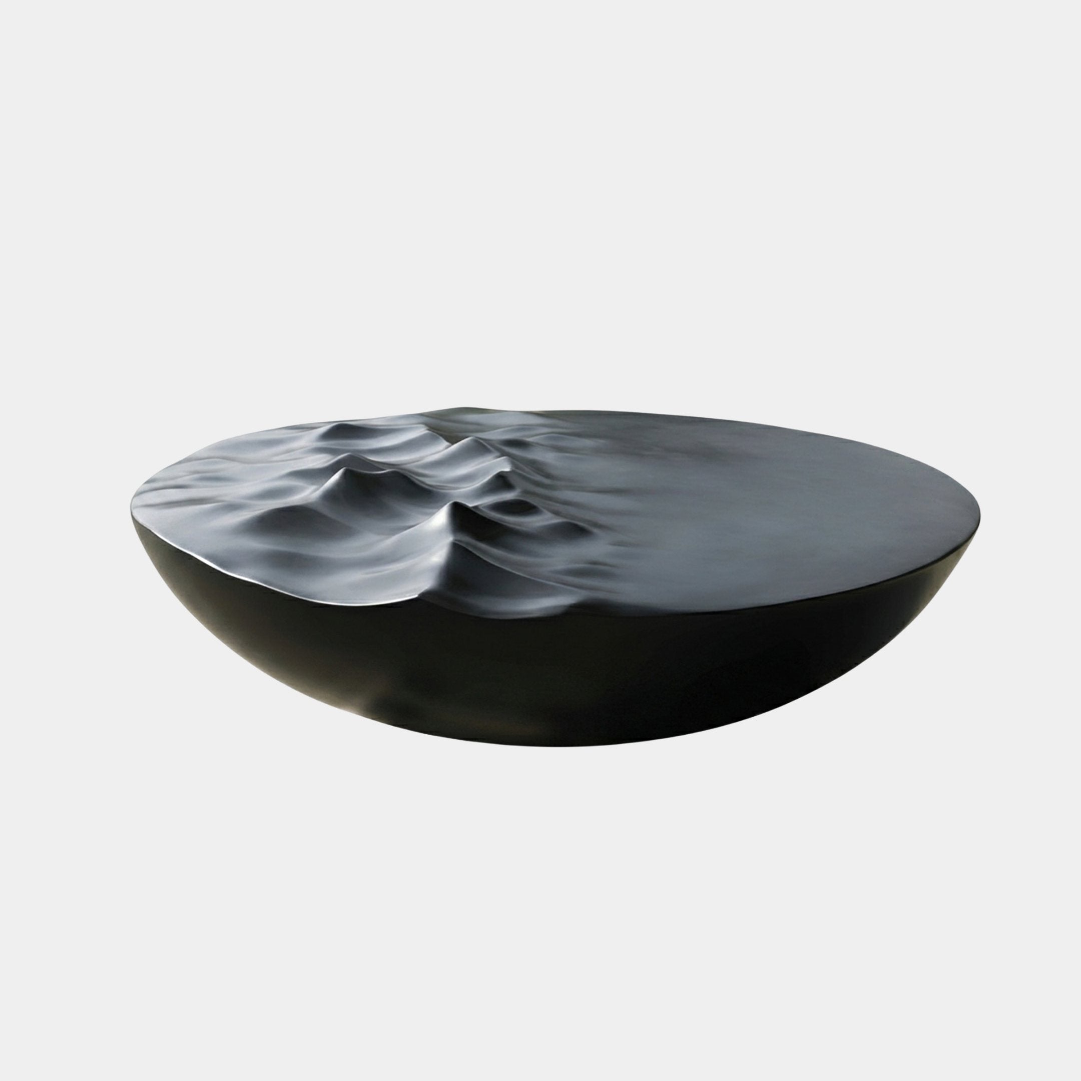 Keverne Black Bowl Sculpture - 150cm