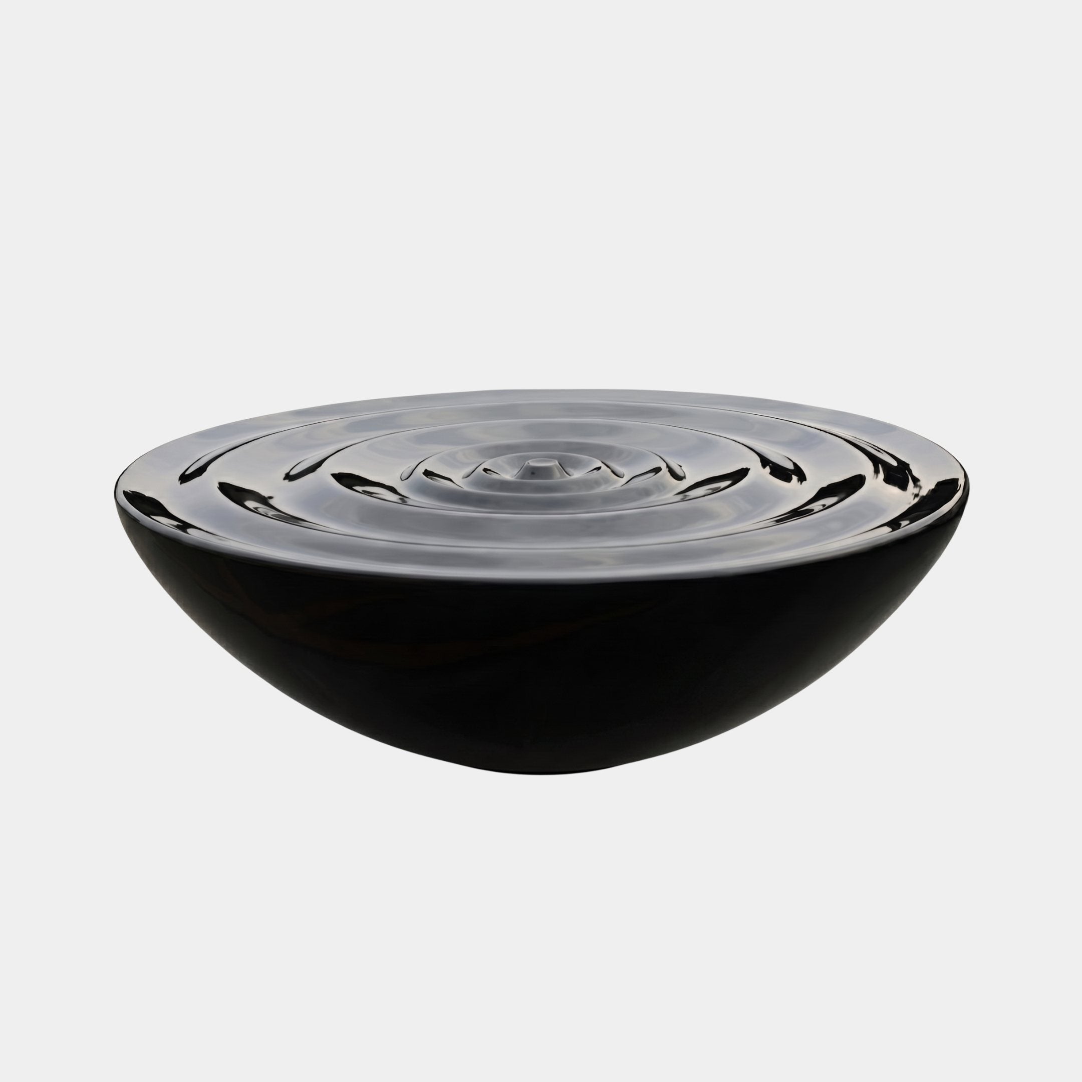 Oswin Black Bowl Sculpture - 160cm