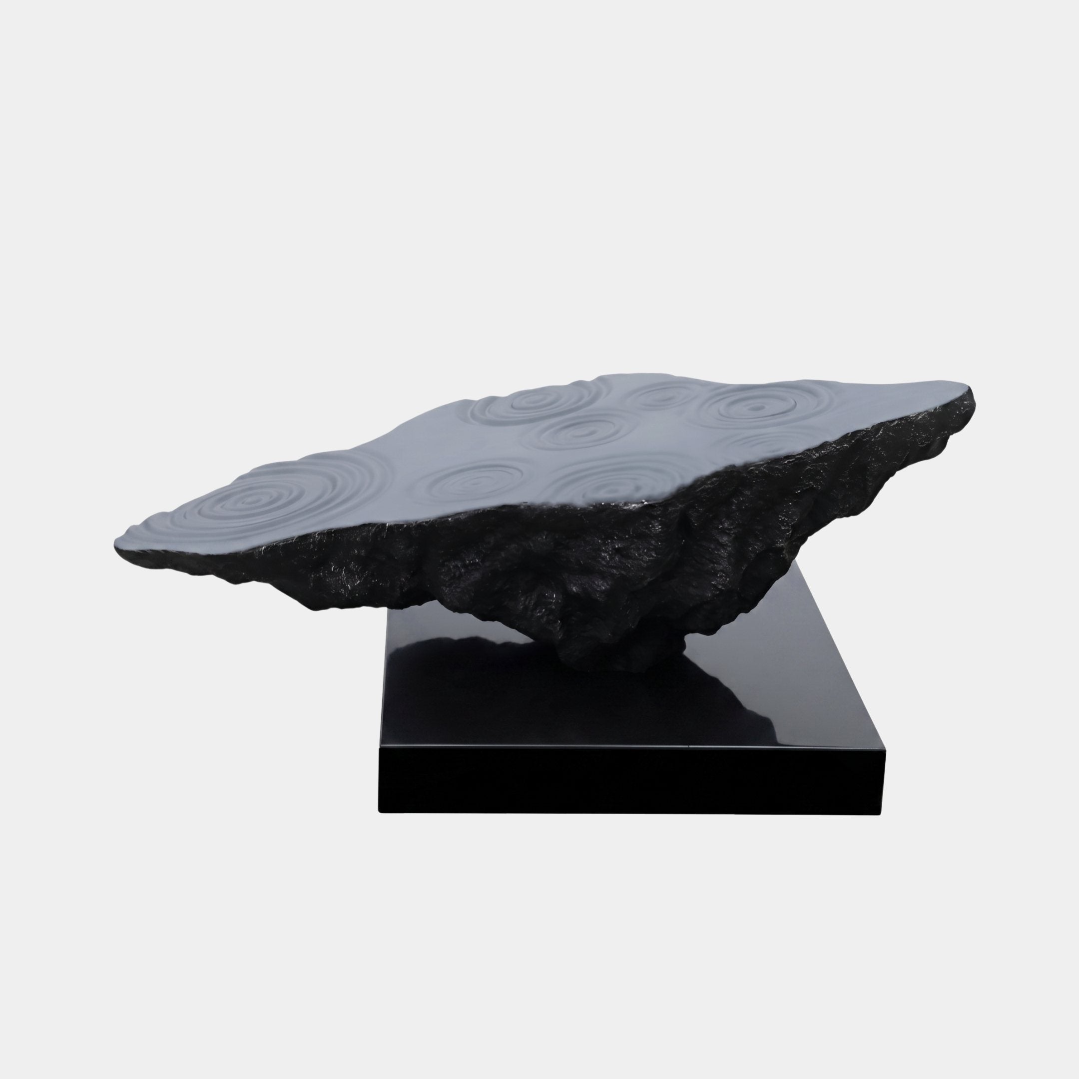 Pencarrow Black Modern Sculpture - 138cm