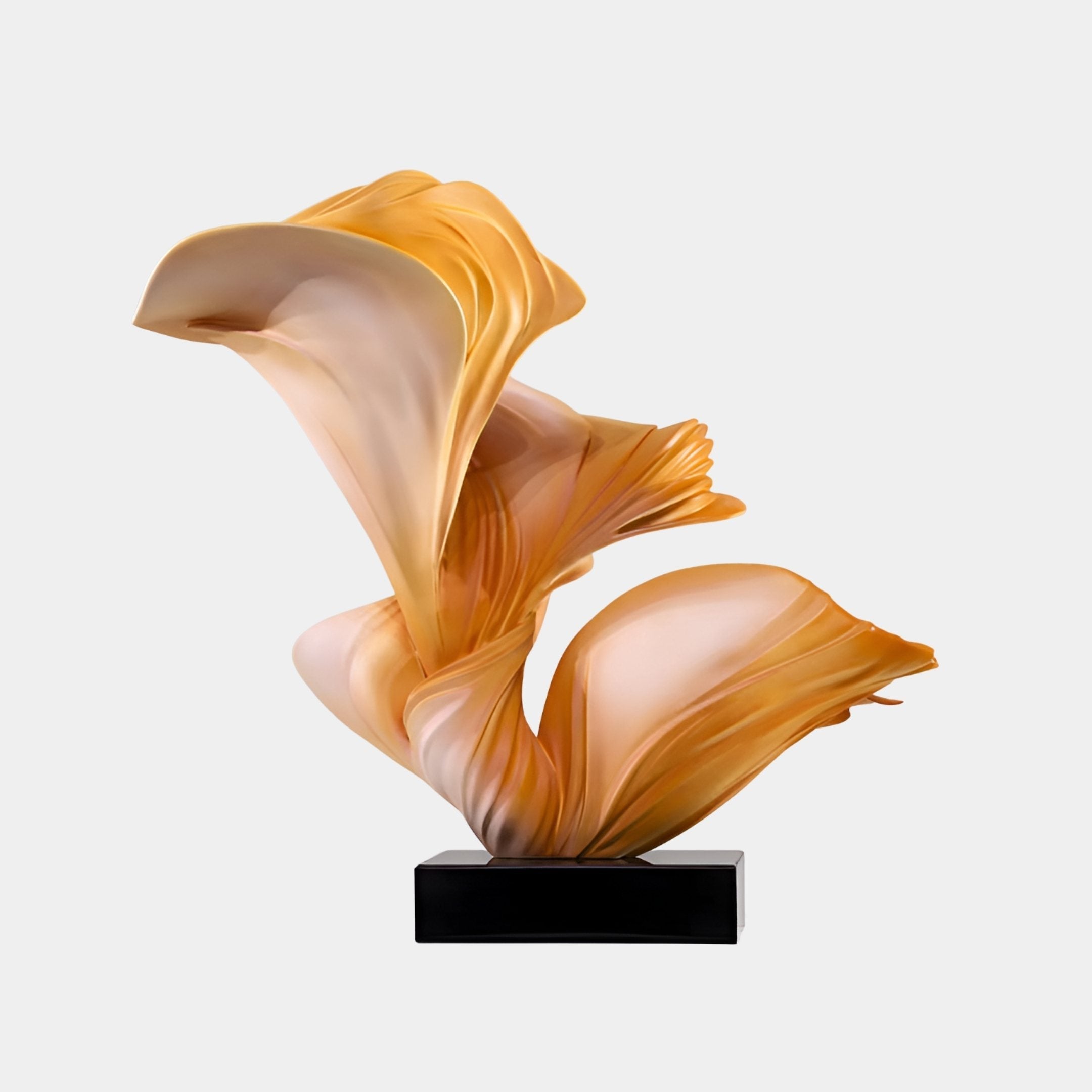 Sennwick Orange Organic Sculpture - 56cm