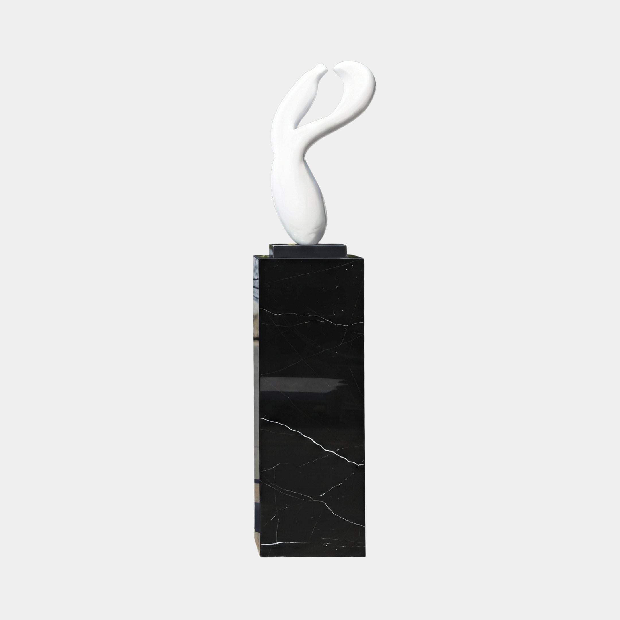 Timberscombe White Flame Sculpture - 171cm