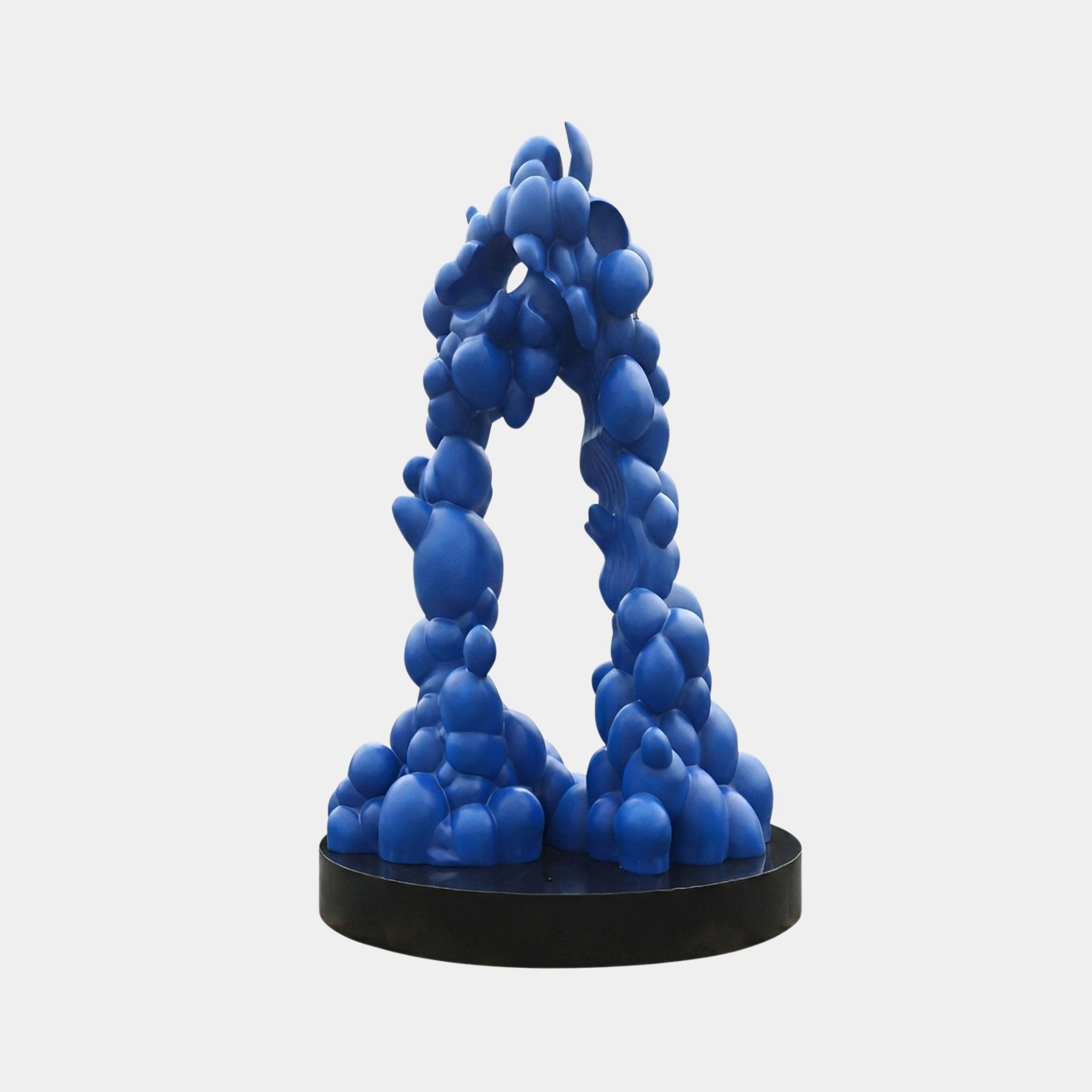 Belvane Blue Abstract Sculpture - 240cm