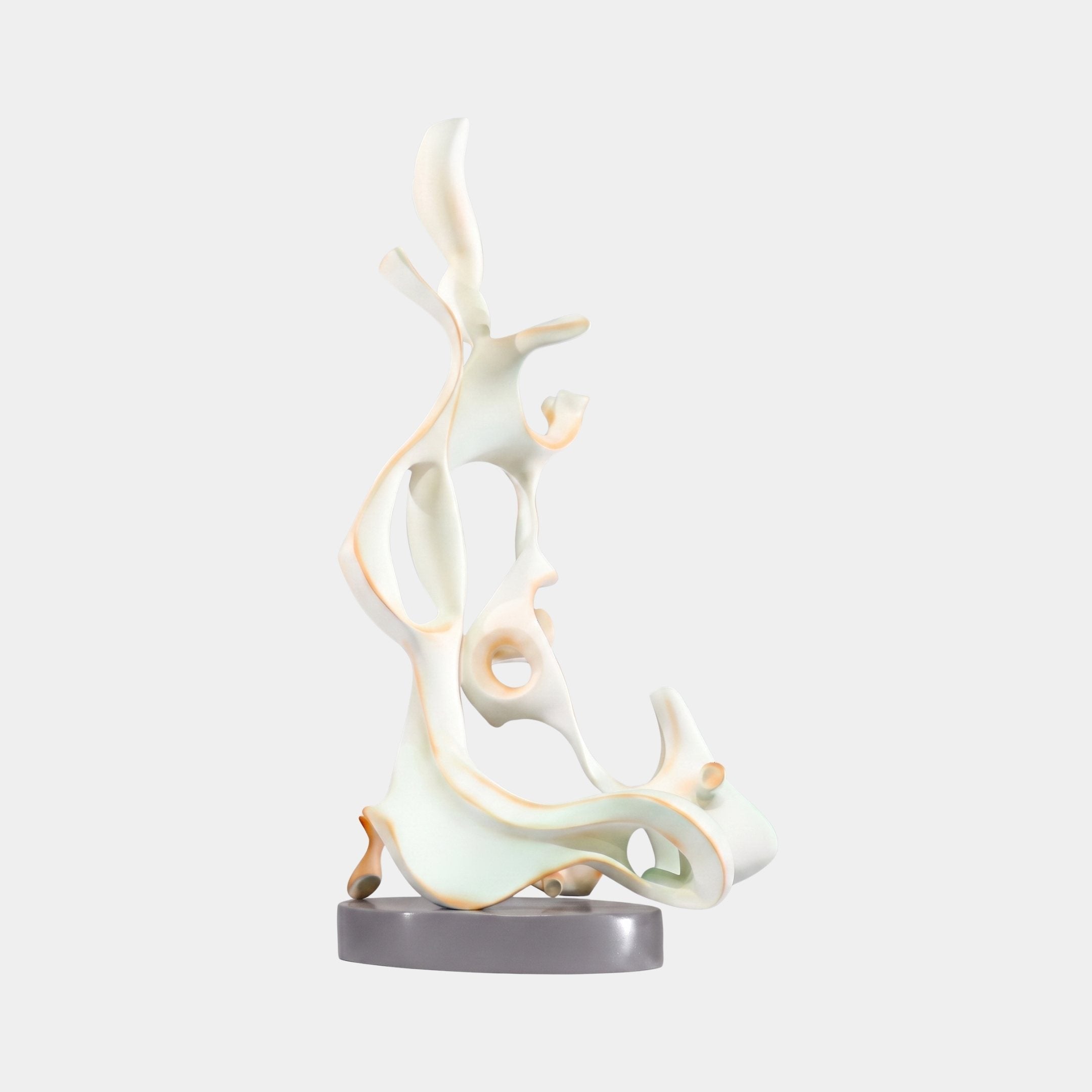 Grenville Cream Organic Sculpture - 72cm