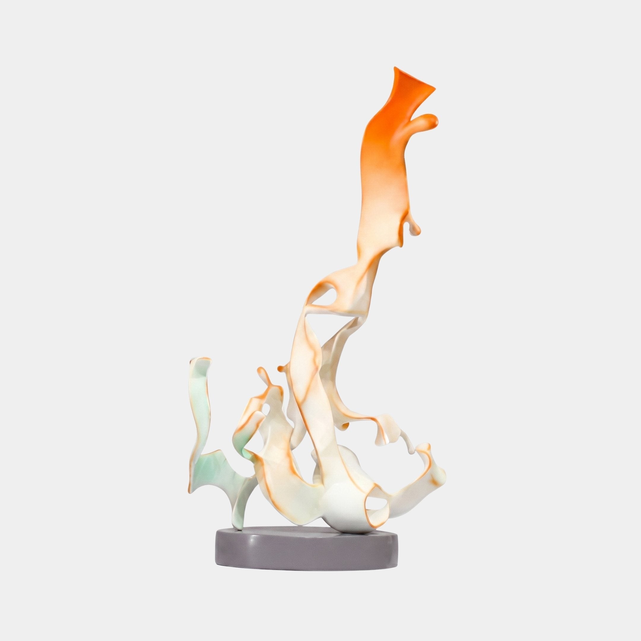 Harlyn Orange Organic Sculpture - 72cm