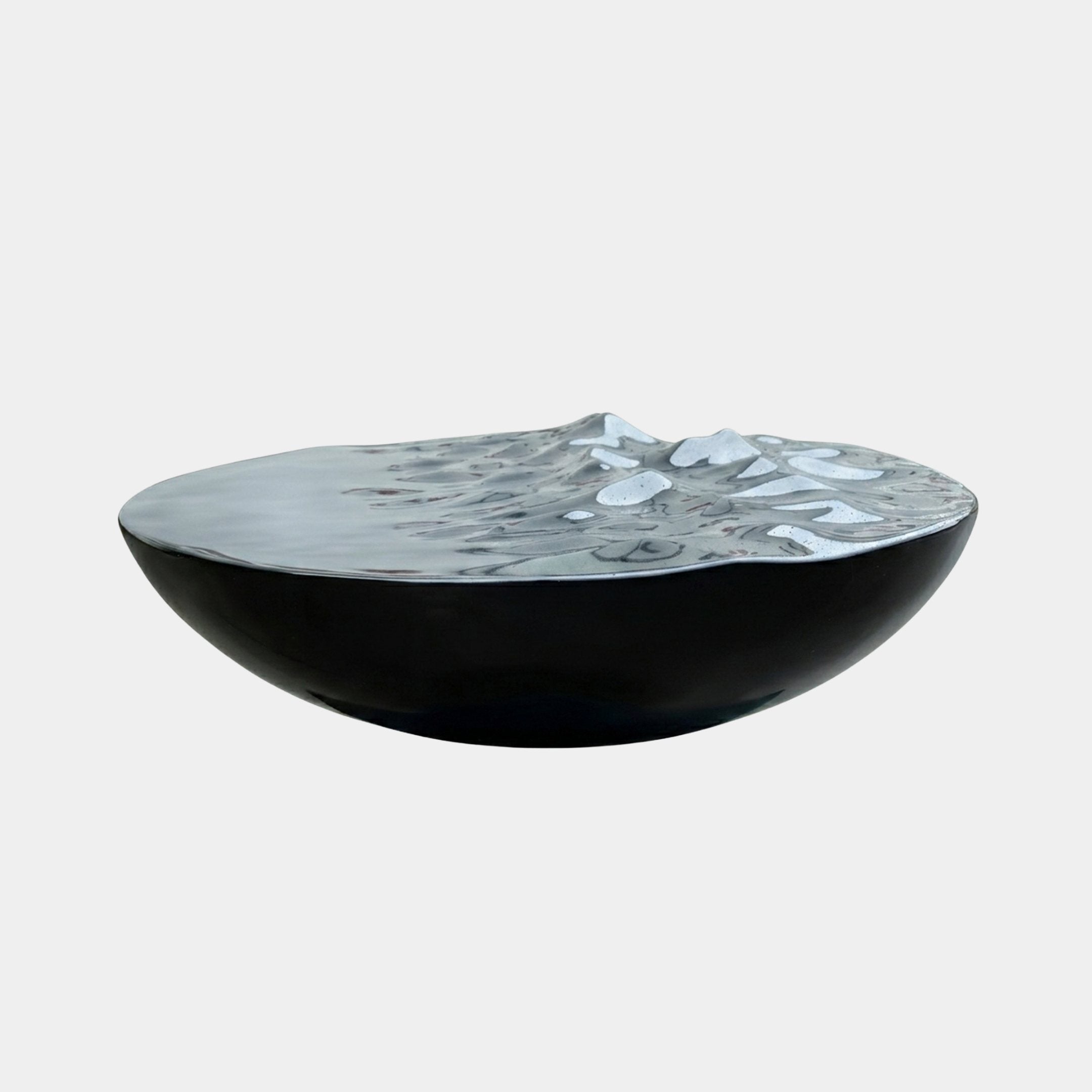 Lowenna Black & Gold Bowl Sculpture - 120cm