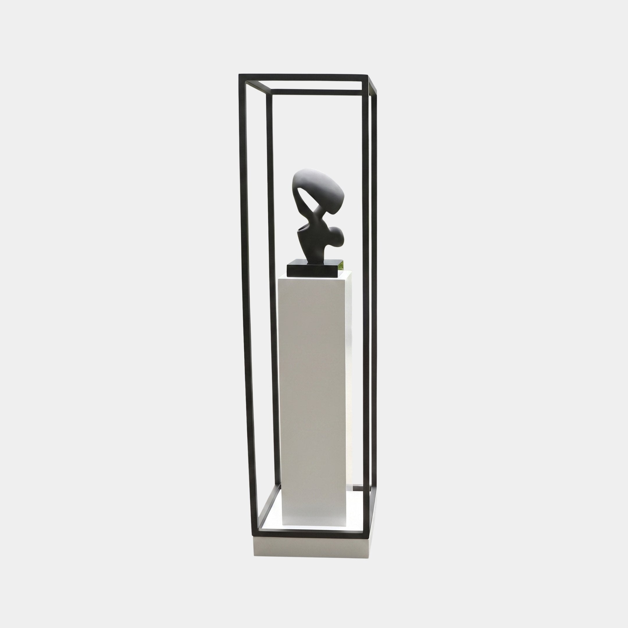 Alder Black Abstract Sculpture - 145cm