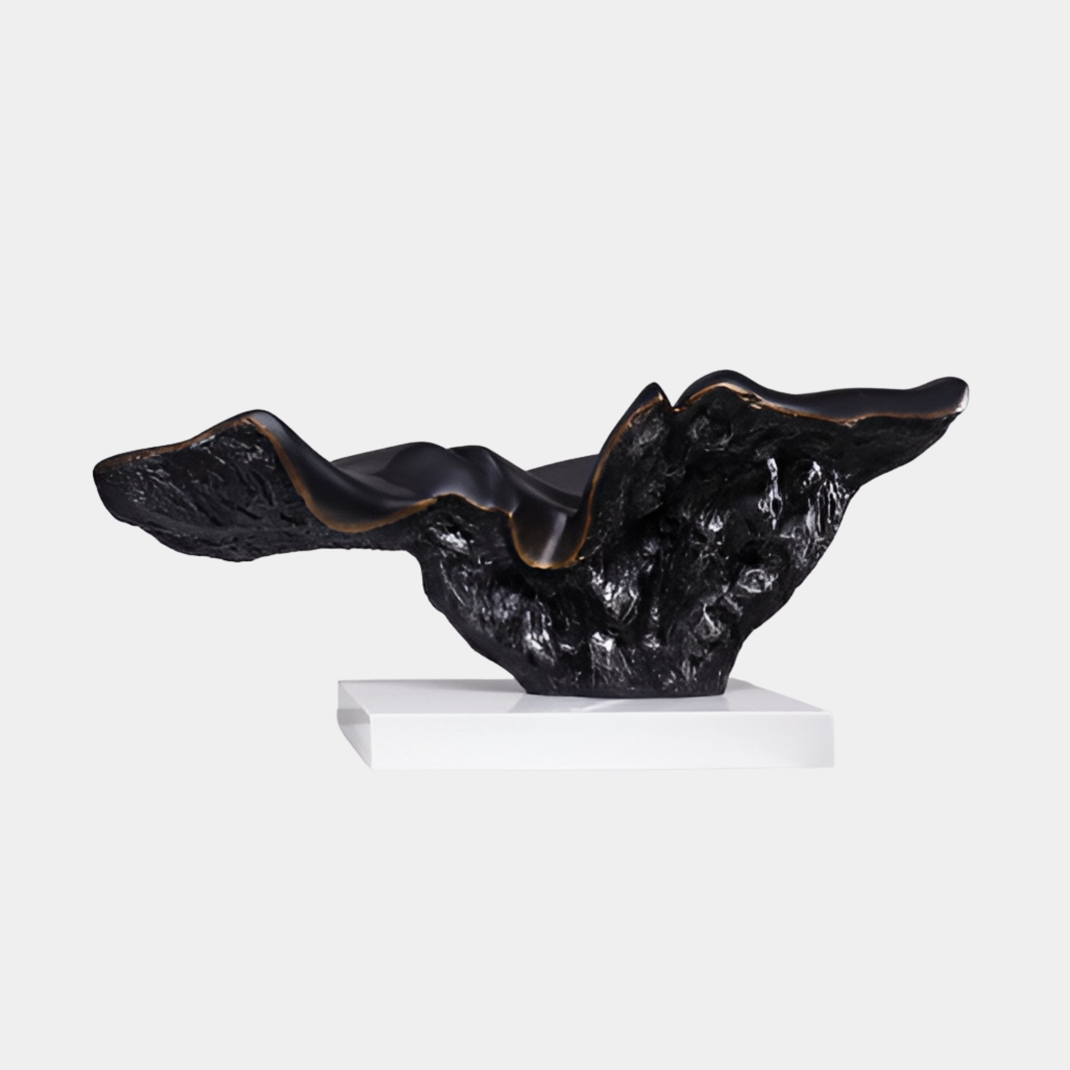 Denholme Black Rock Sculpture - 100cm