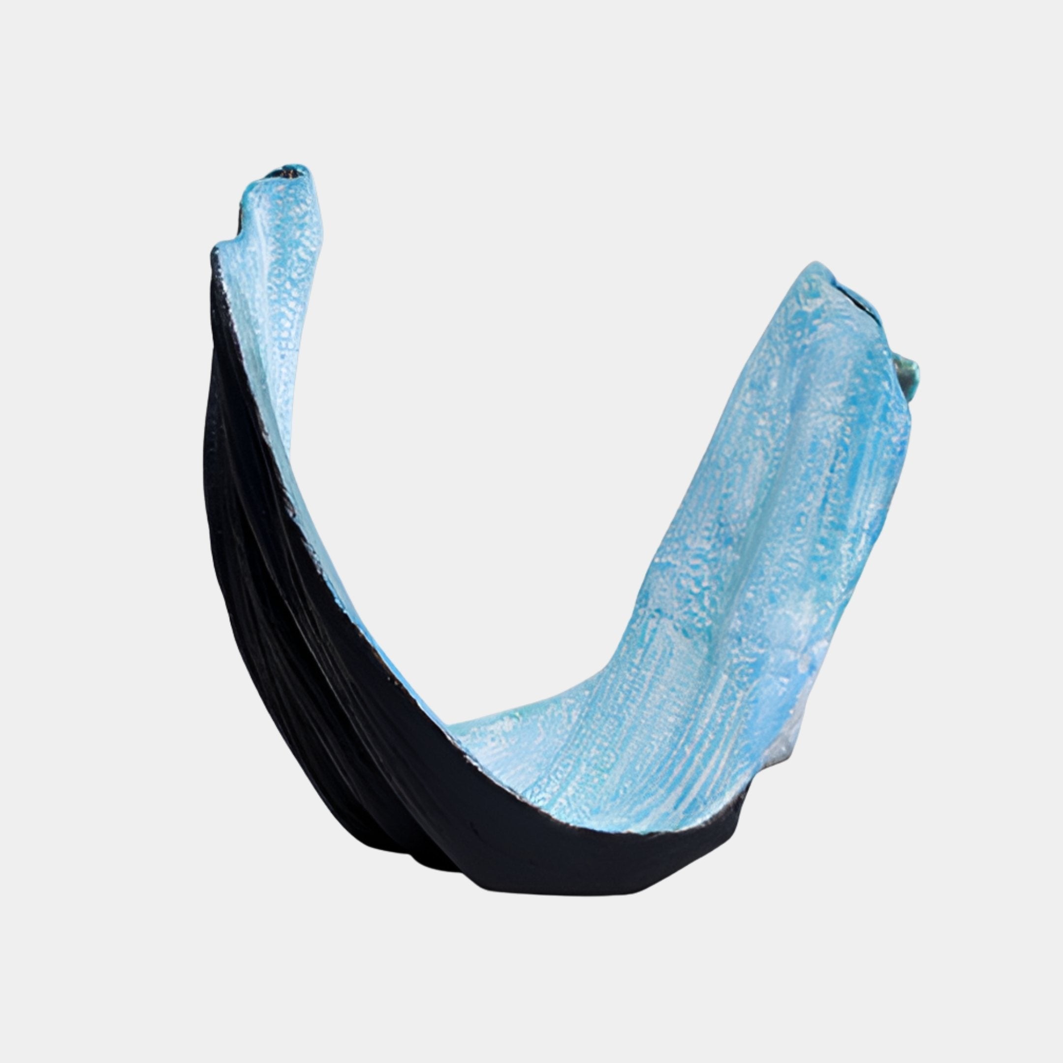 Eastney Blue Organic Sculpture - 60cm