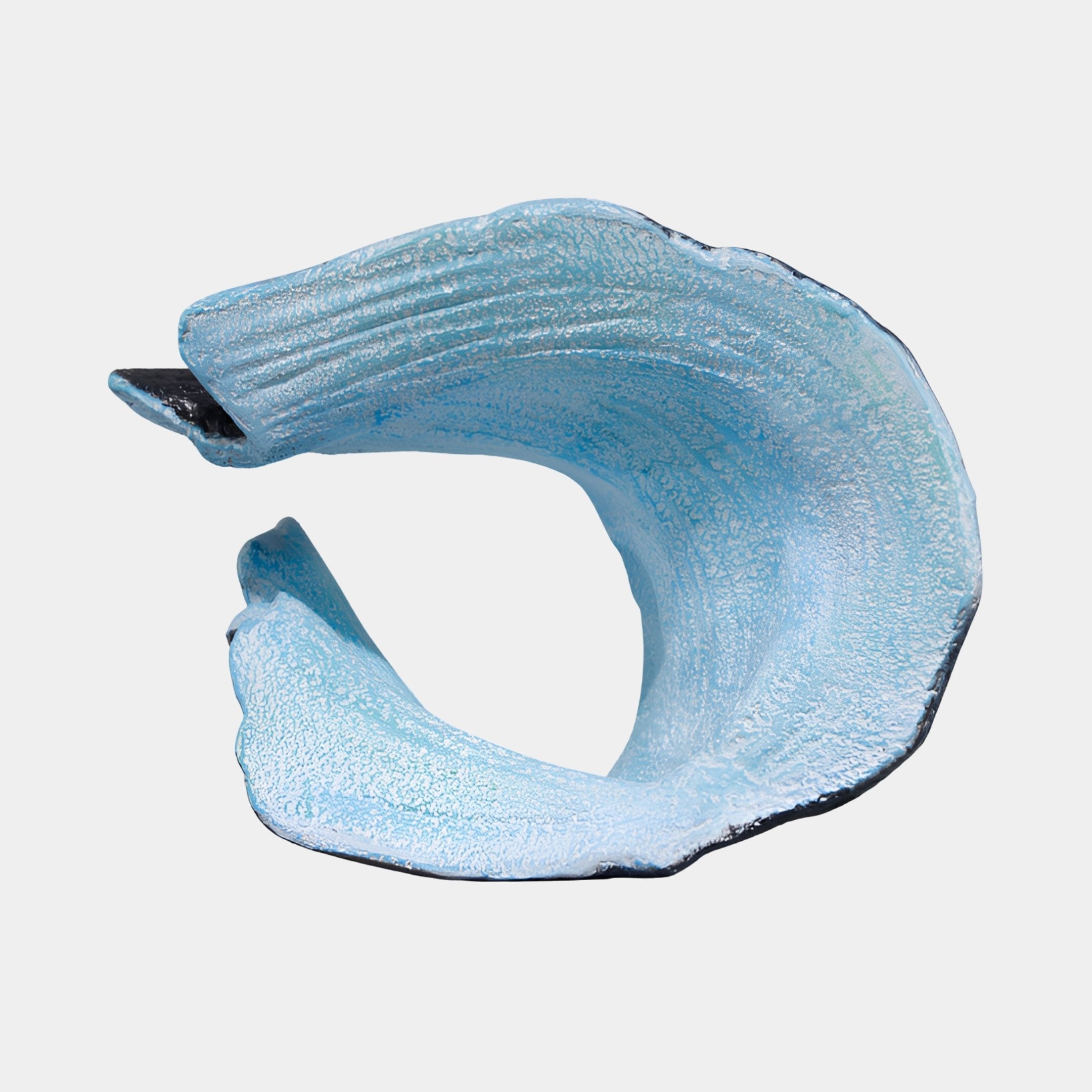 Fernlea Blue & Black Organic Sculpture - 60cm