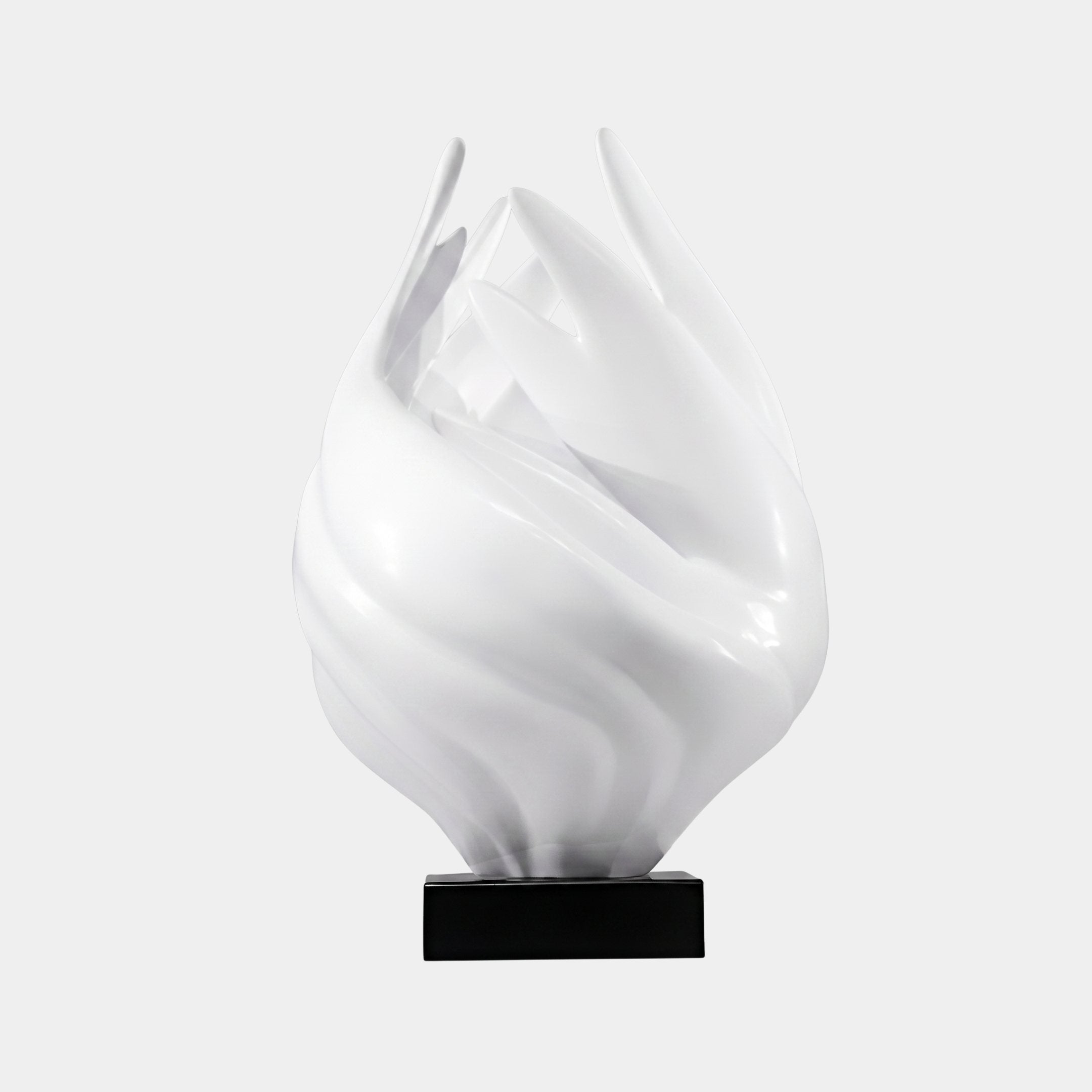 Welbeck White Organic Sculpture - 68cm