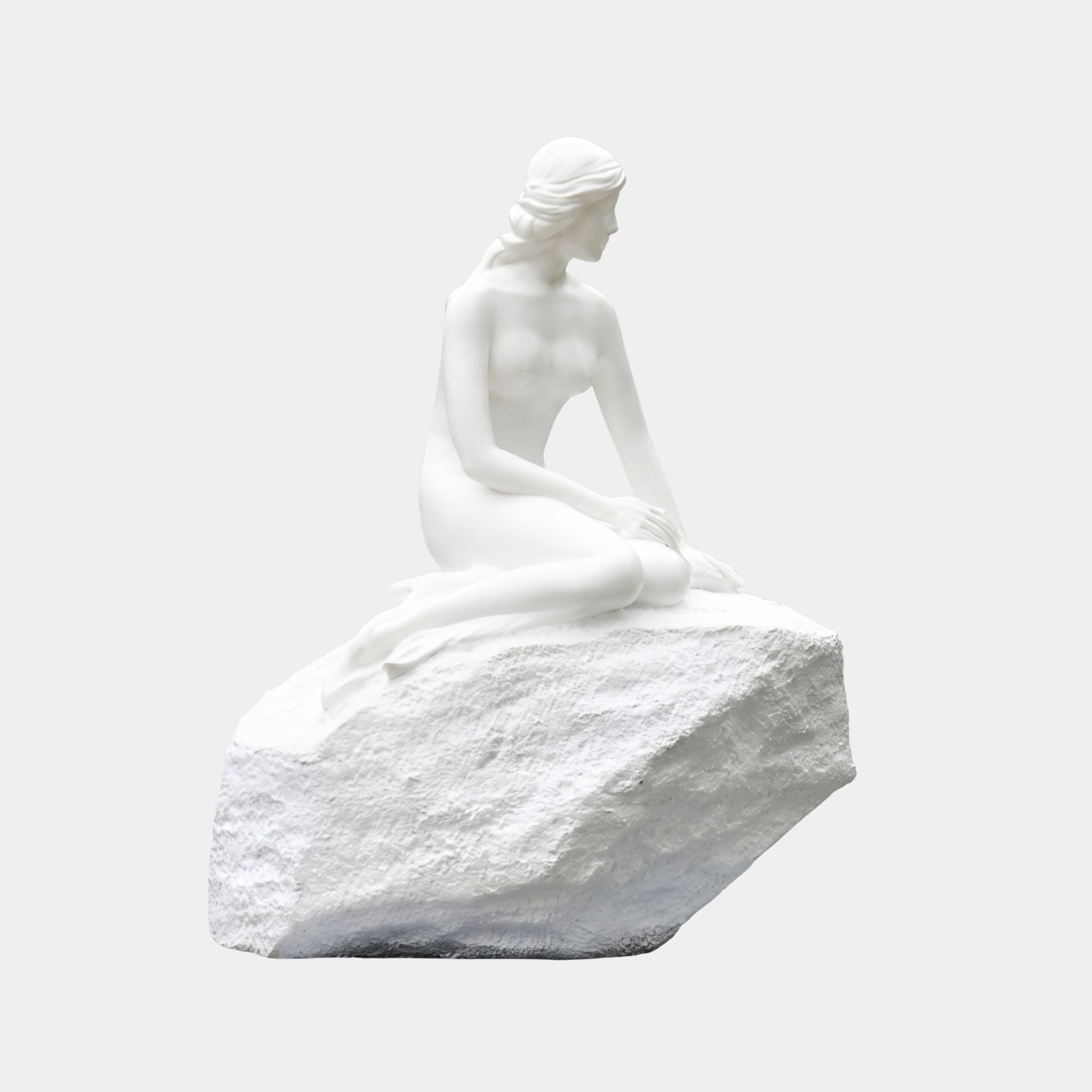Brython White Figure Sculpture - 95cm