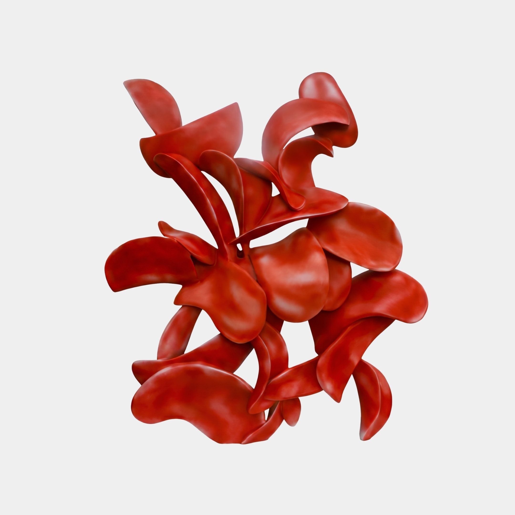 Sennfaye Red Organic Sculpture - 260cm
