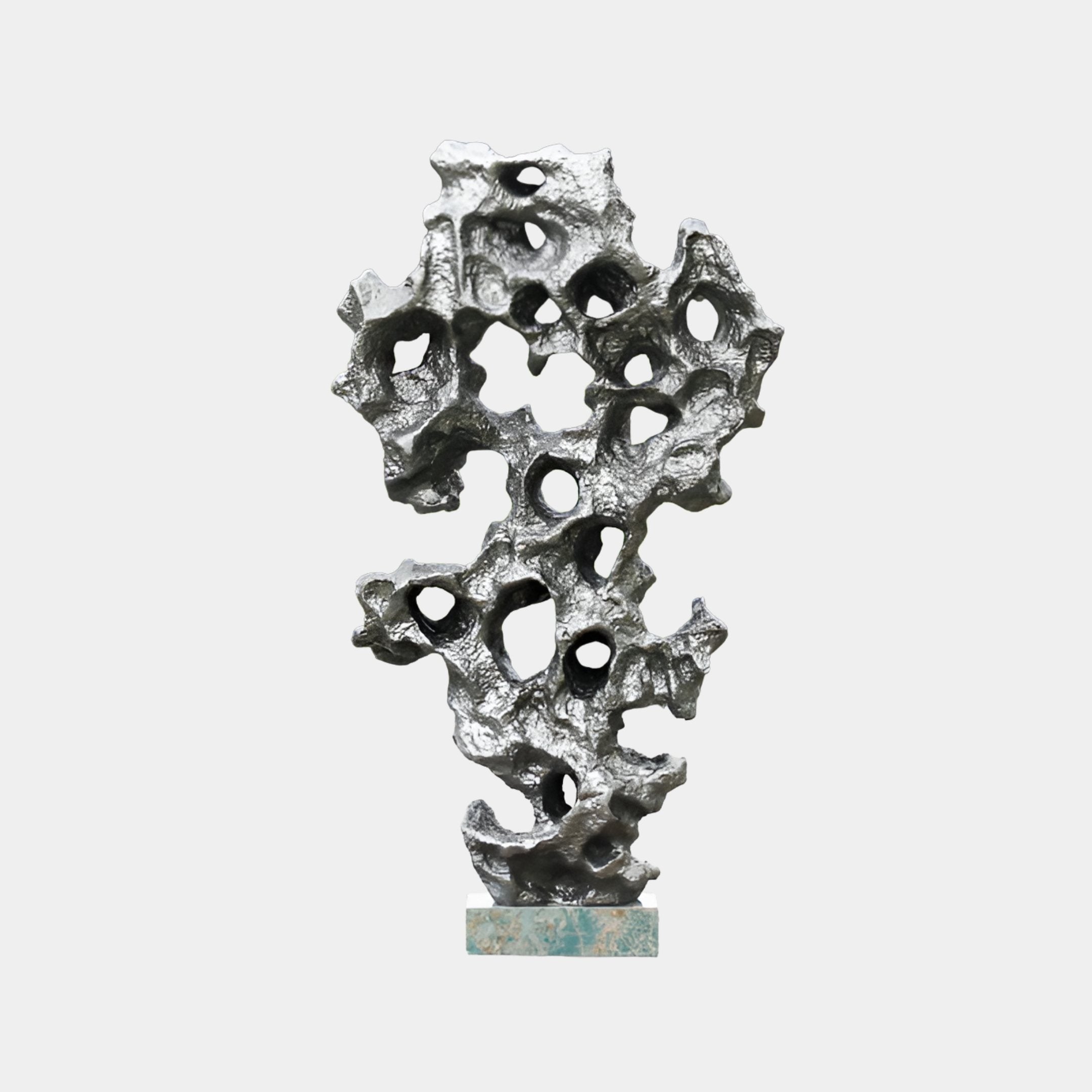 Yelverton Silver Rock Sculpture - 170cm