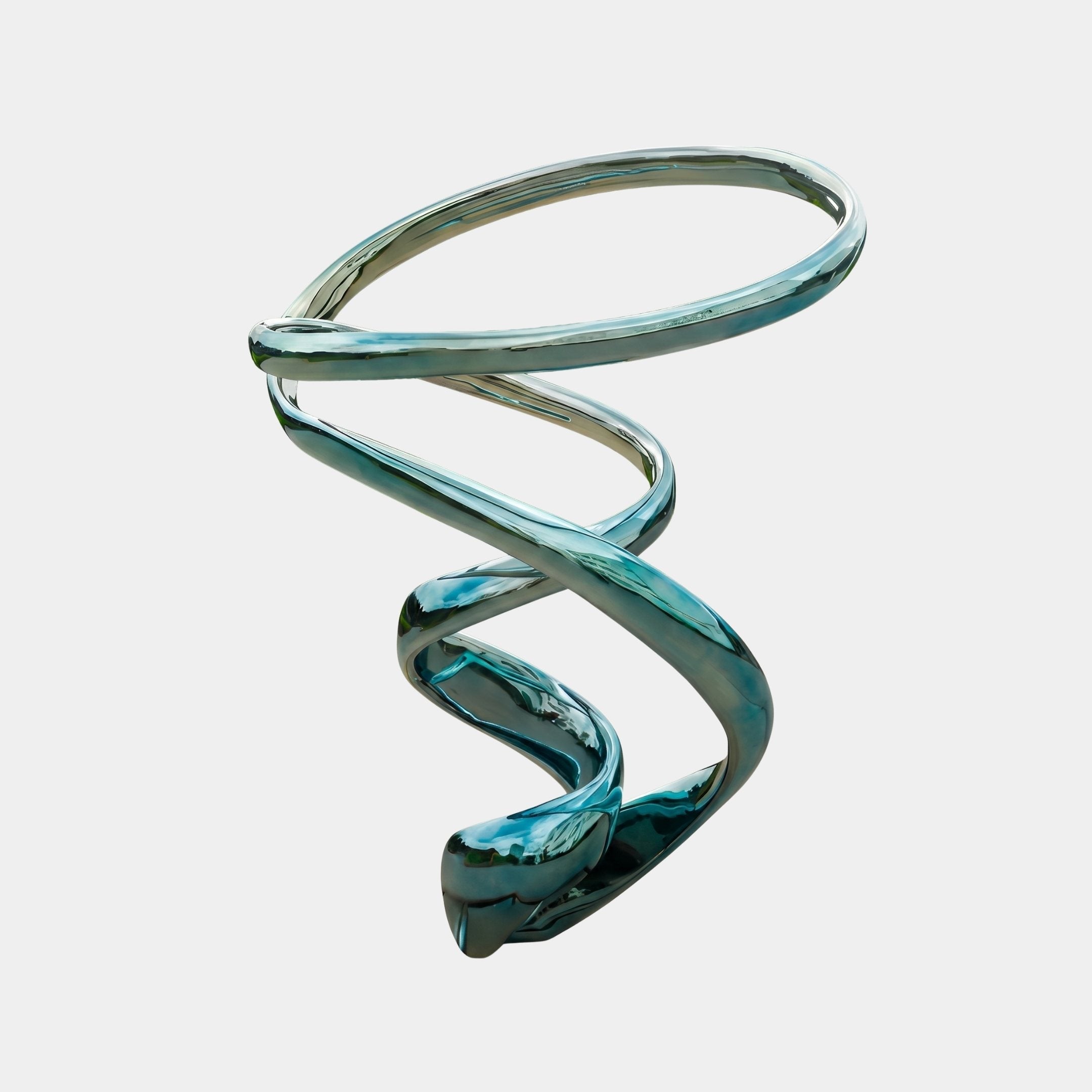 Halling Green Helix Sculpture - 200cm