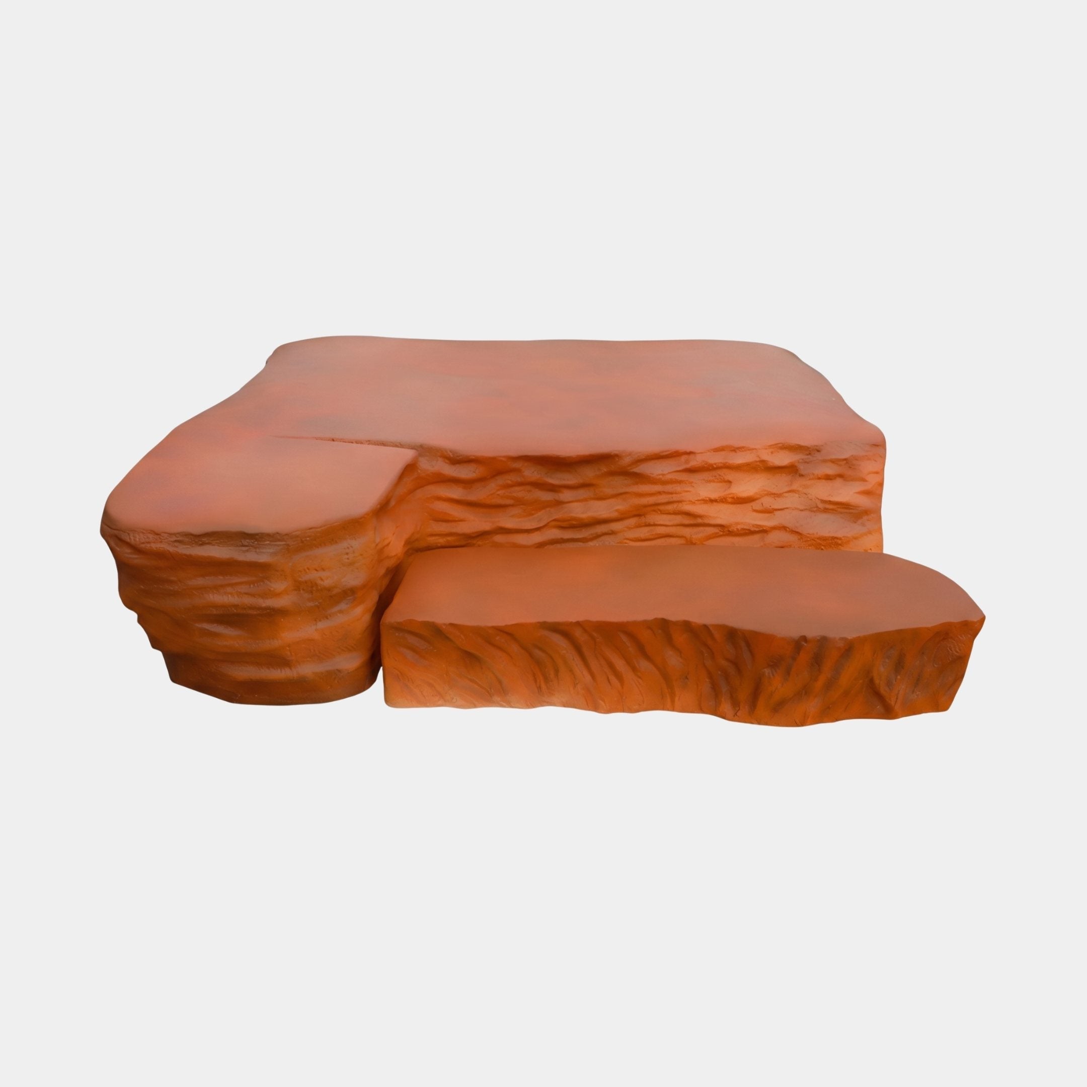 Croxton Copper Slab Coffee Table - 215cm