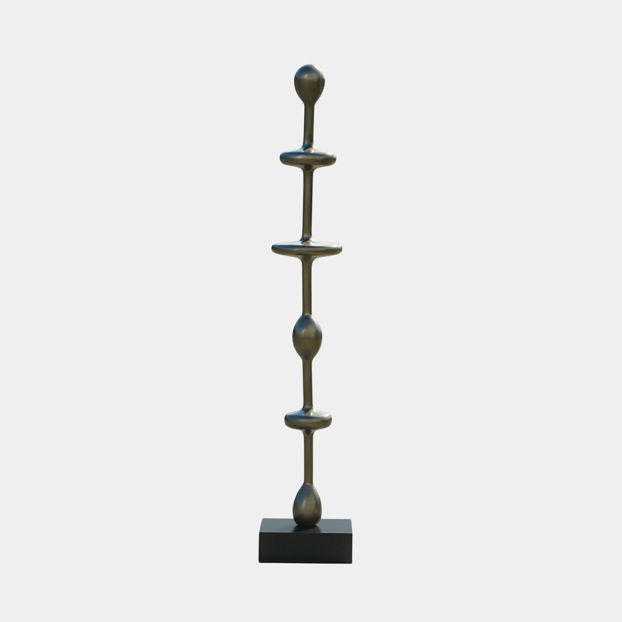 Marnhull Bronze Totem Sculpture - 150cm