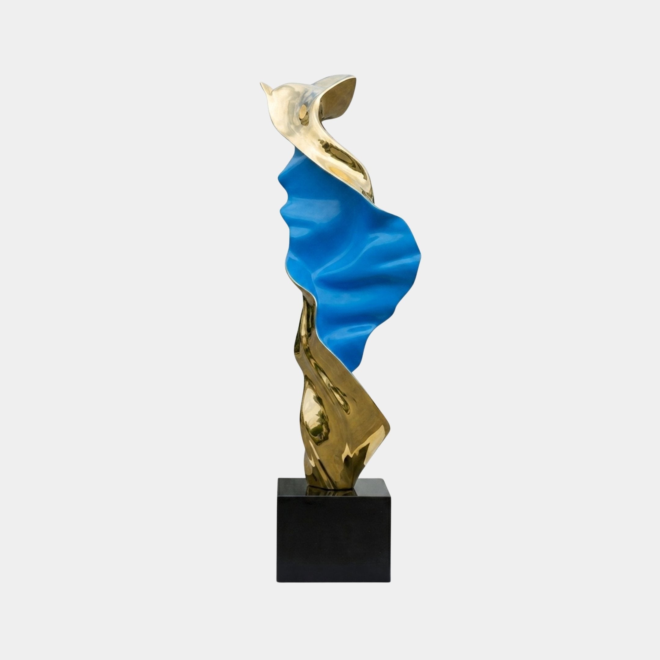 Bredon Blue Abstract Sculpture - 180cm