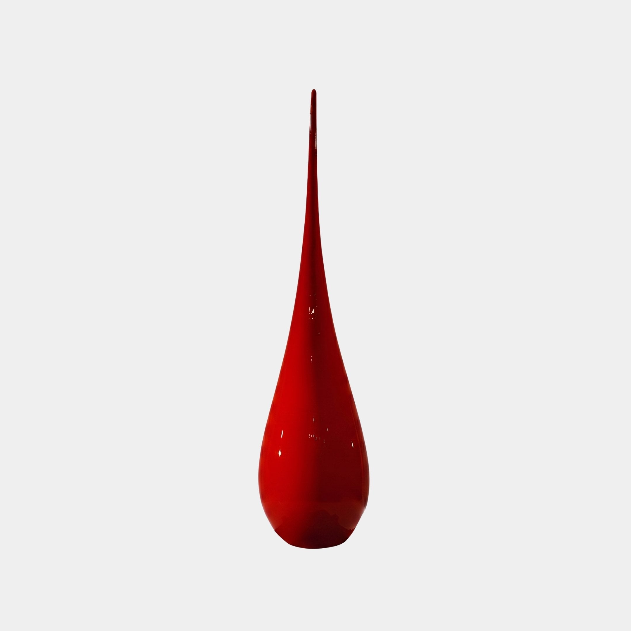 Spark Red Abstract Sculpture - 101cm