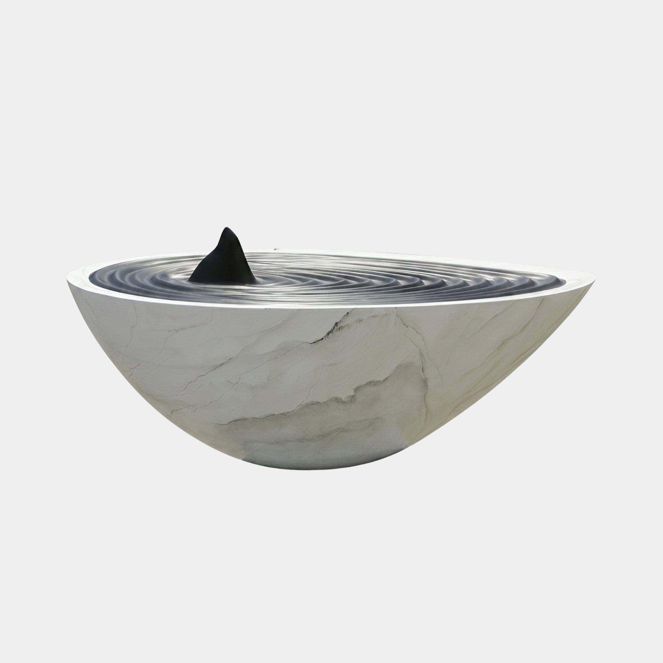Ilmington White Boat Bowl - 162cm