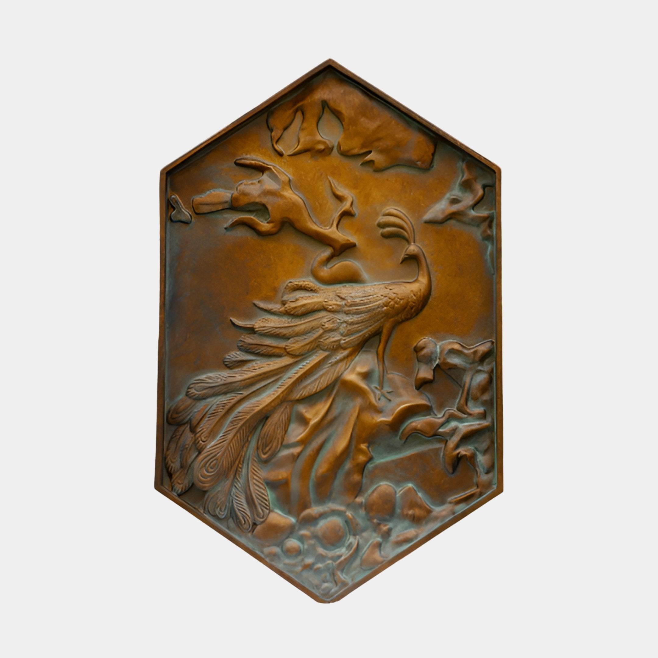Kintbury Bronze Relief Wall Art - 175cm