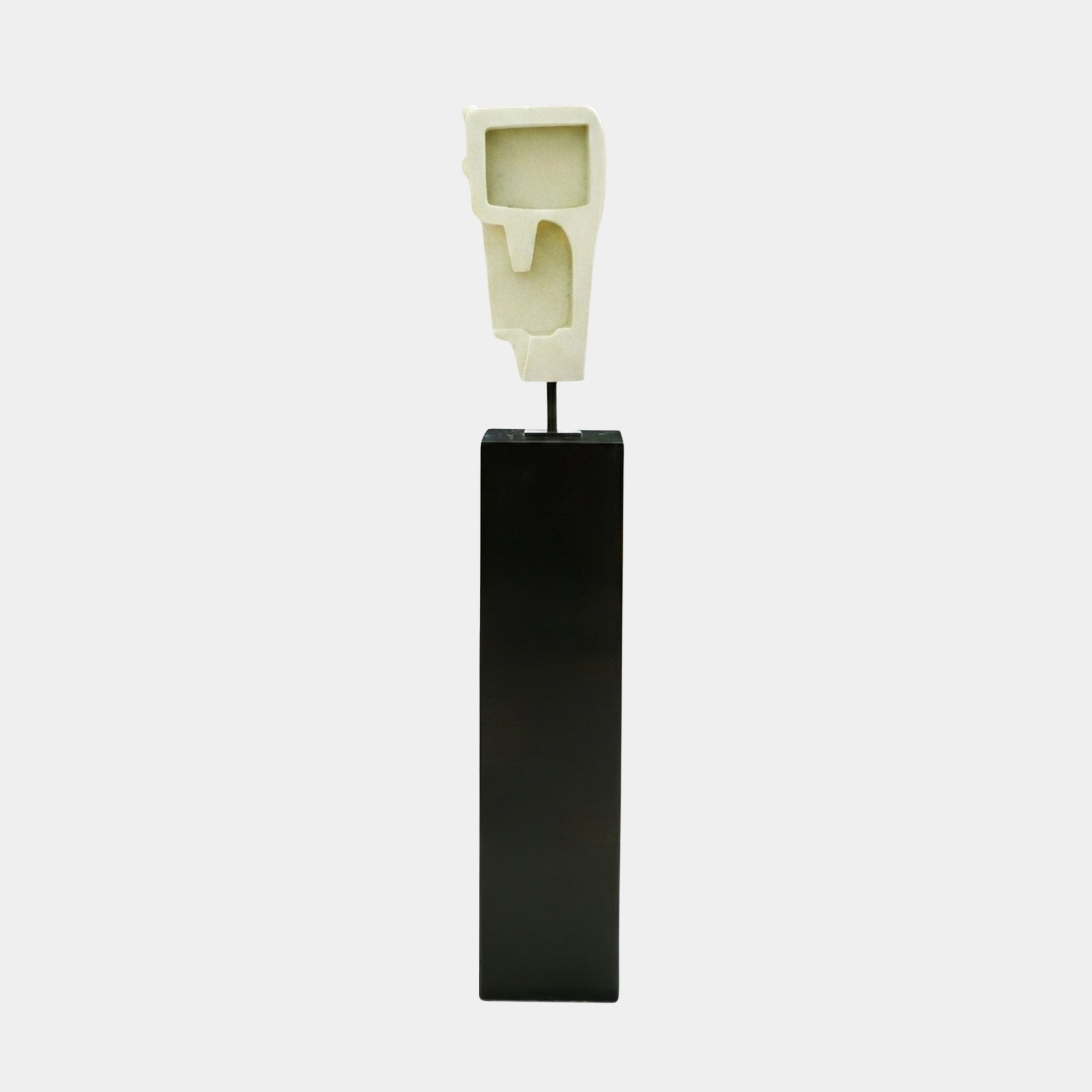 Manaton Cream Abstract Sculpture - 118cm