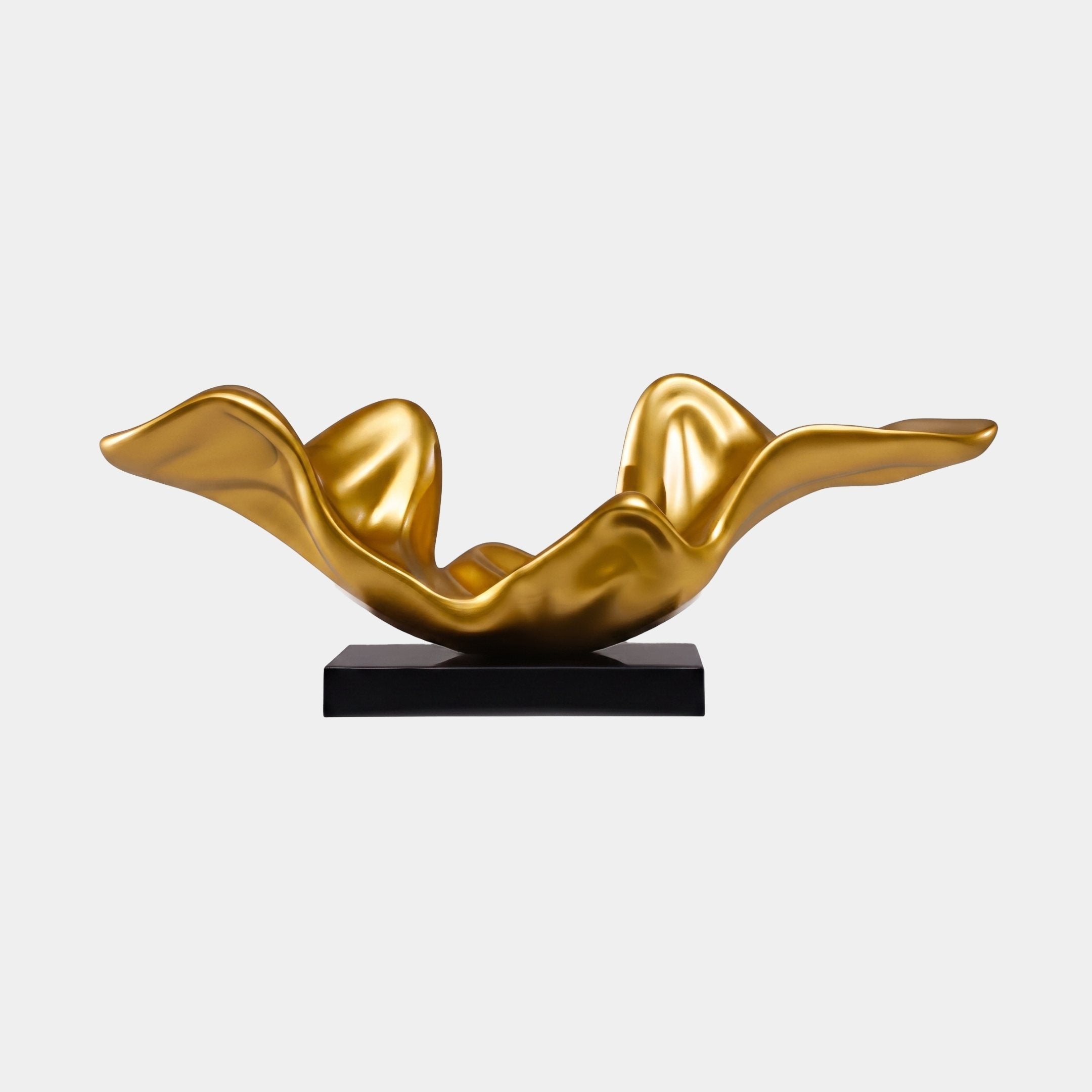 Orford Copper Wave Sculpture - 70cm